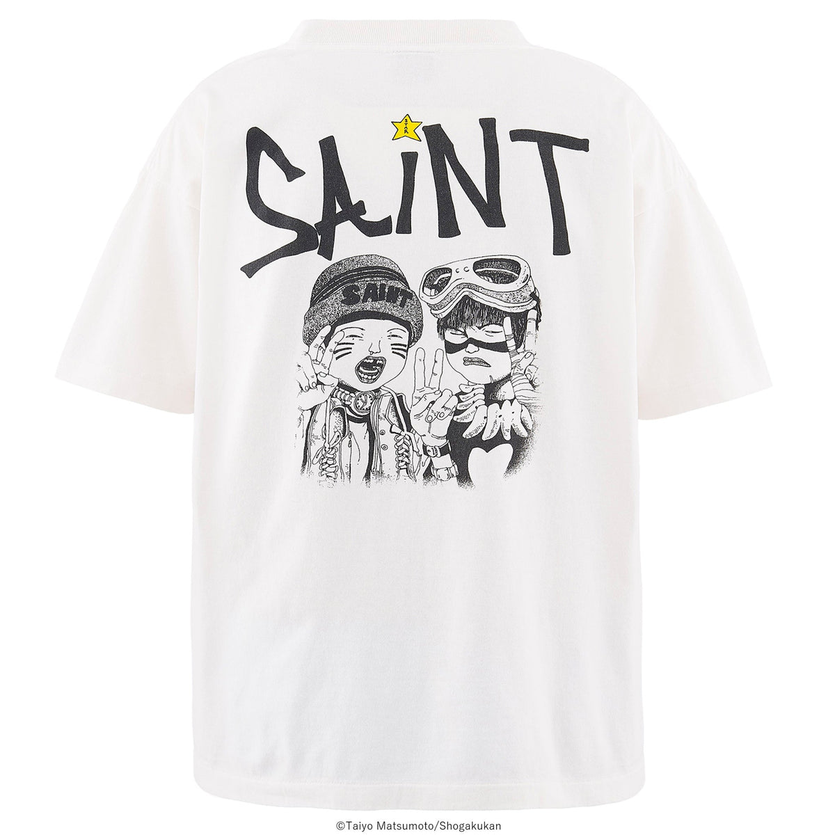 SAINT Mxxxxxx x 鉄コン筋クリート x GEEKS RULE 鉄コン筋クリート_SS T-SHIRT/SHIRO / WHITE