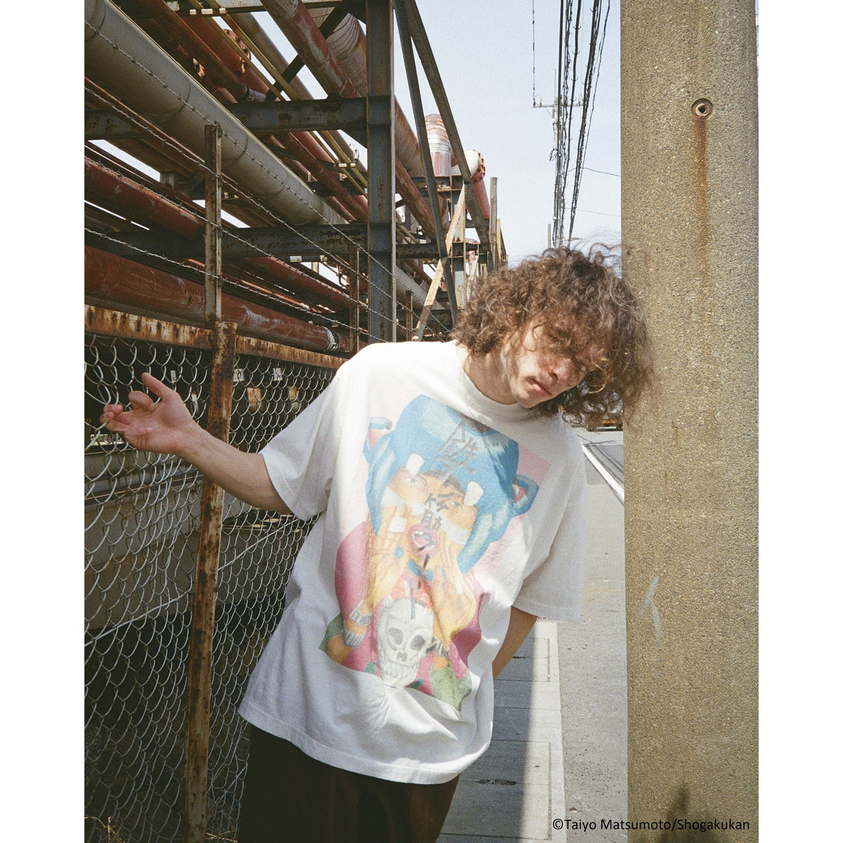 SAINT Mxxxxxx x 鉄コン筋クリート x GEEKS RULE 鉄コン筋クリート_SS T-SHIRT/SHIRO / WHITE