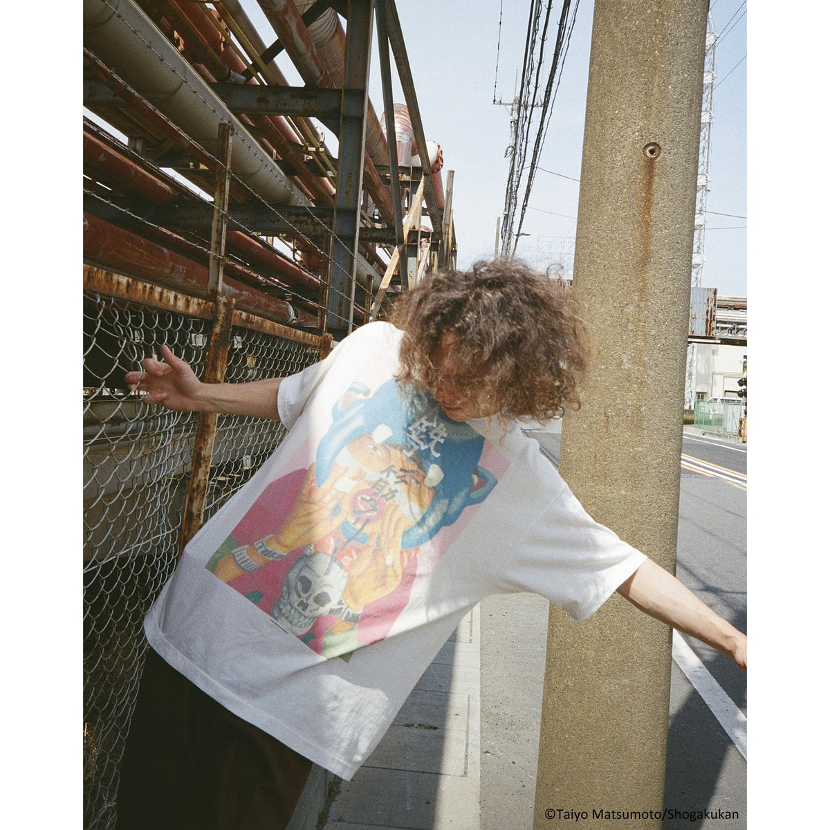 SAINT Mxxxxxx x 鉄コン筋クリート x GEEKS RULE 鉄コン筋クリート_SS T-SHIRT/SHIRO / WHITE