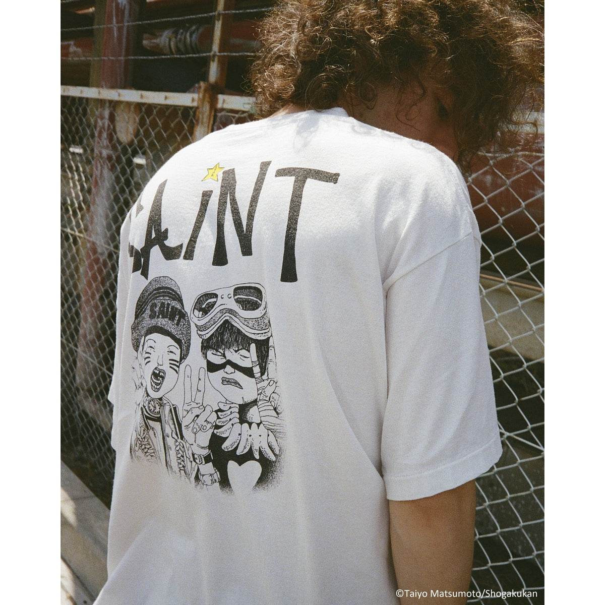 SAINT Mxxxxxx x 鉄コン筋クリート x GEEKS RULE 鉄コン筋クリート_SS T-SHIRT/SHIRO / WHITE