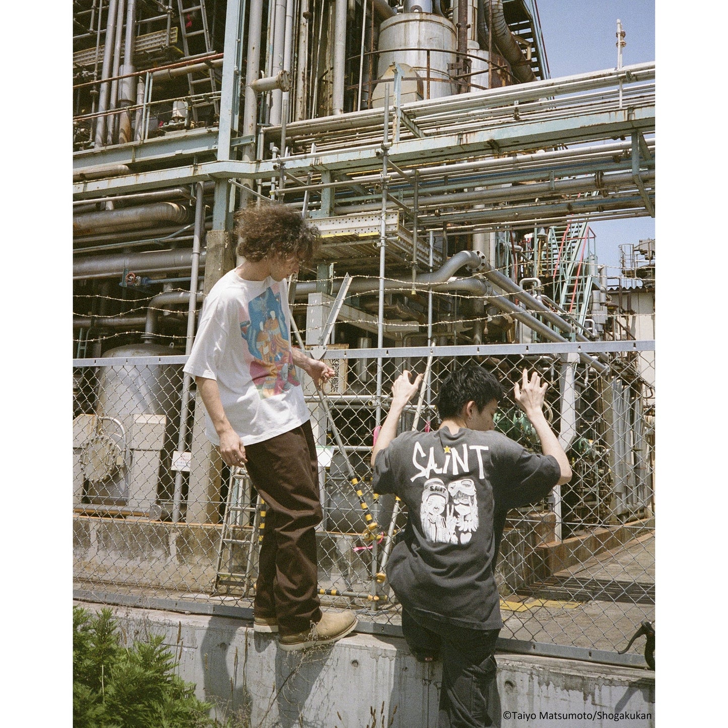 SAINT Mxxxxxx x 鉄コン筋クリート x GEEKS RULE 鉄コン筋クリート_SS T-SHIRT/SHIRO / WHITE