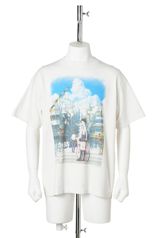 SAINT Mxxxxxx x 時をかける少女 x GEEKS RULE 時をかける少女_SS T-SHIRT/SAINT / WHITE