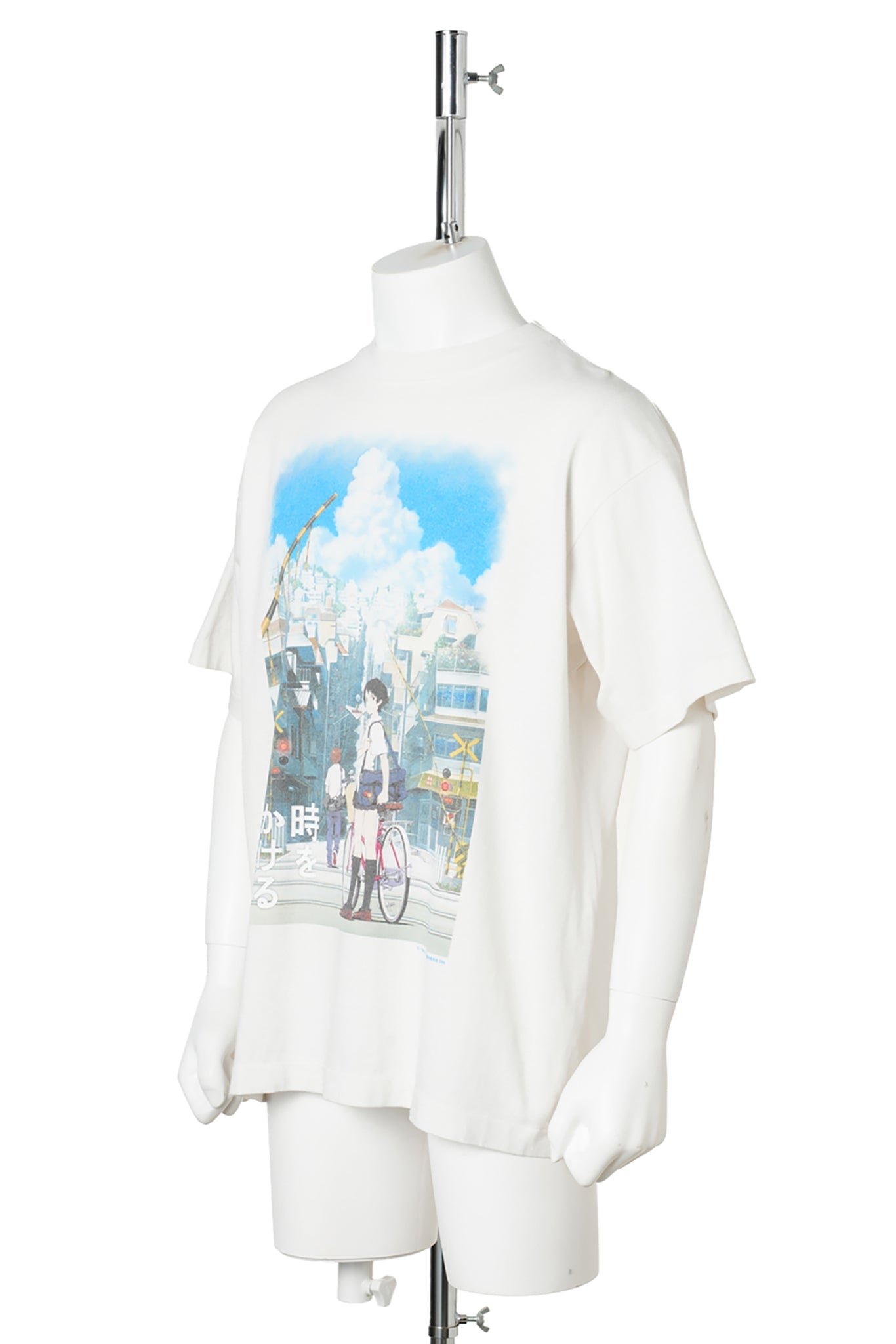 SAINT Mxxxxxx x 時をかける少女 x GEEKS RULE 時をかける少女_SS T-SHIRT/SAINT / WHITE