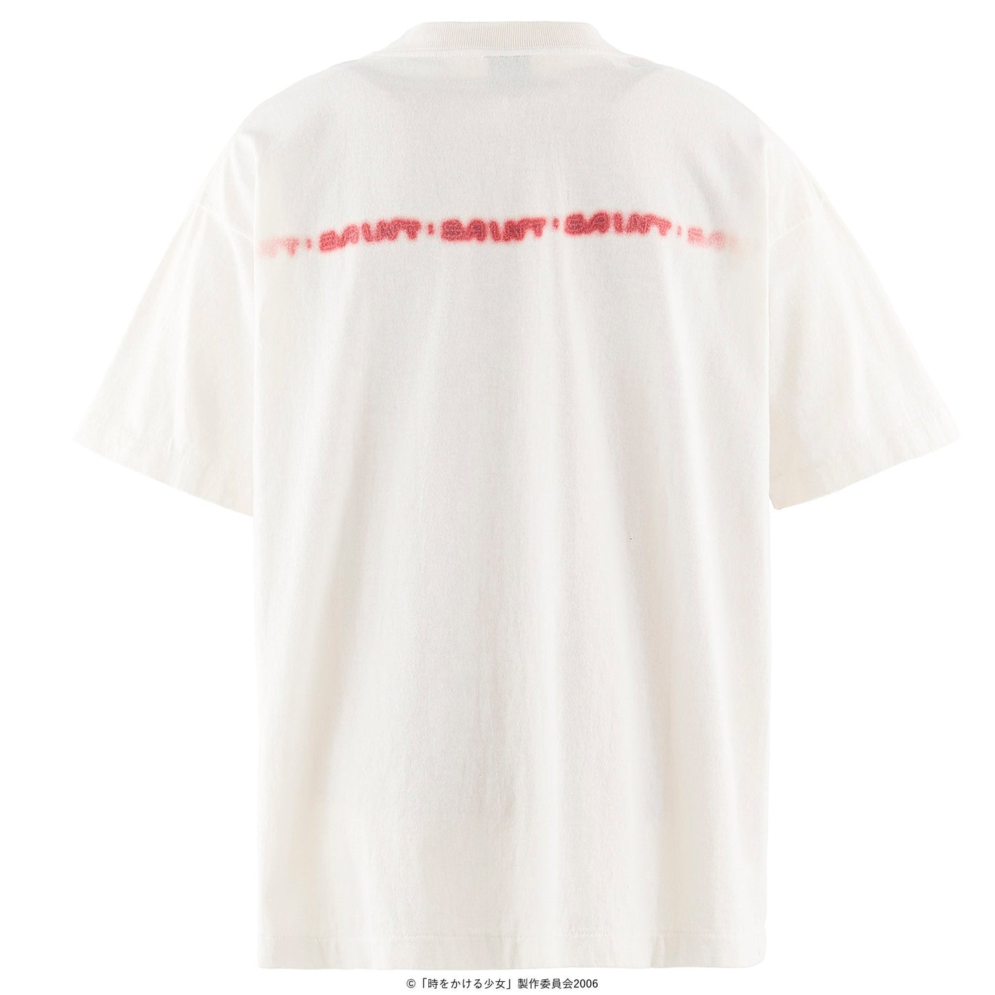 SAINT Mxxxxxx x 時をかける少女 x GEEKS RULE 時をかける少女_SS T-SHIRT/SAINT / WHITE