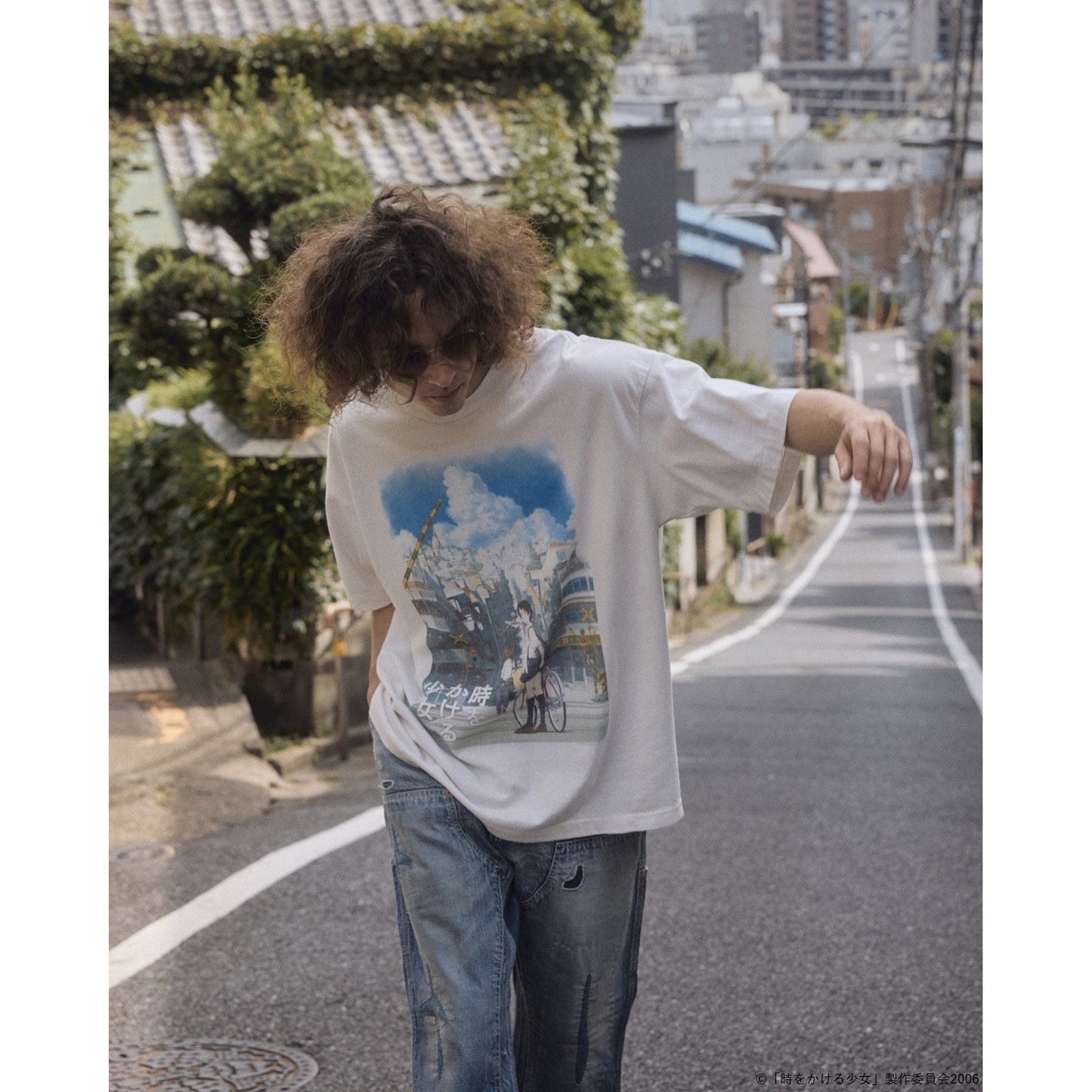 SAINT Mxxxxxx x 時をかける少女 x GEEKS RULE 時をかける少女_SS T-SHIRT/SAINT / WHITE