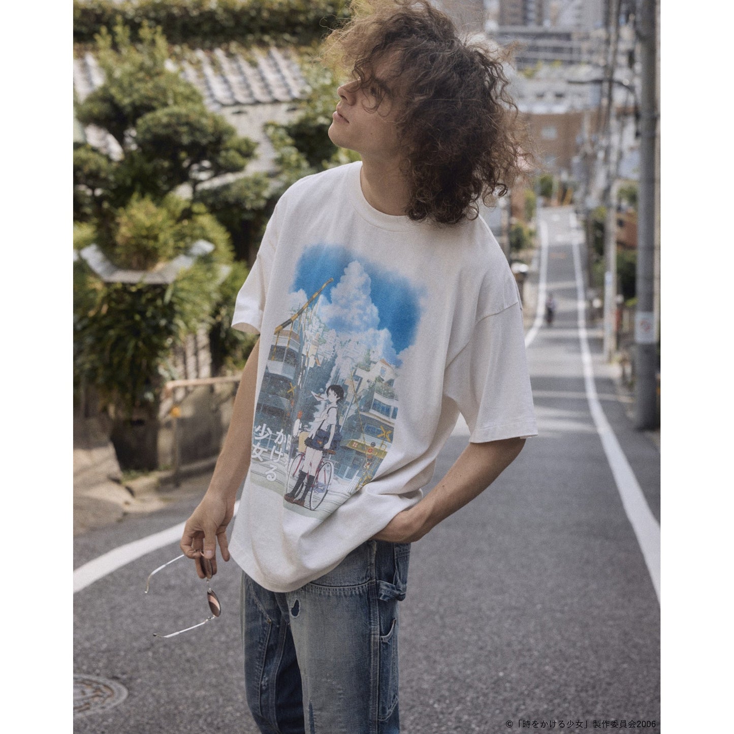 SAINT Mxxxxxx x 時をかける少女 x GEEKS RULE 時をかける少女_SS T-SHIRT/SAINT / WHITE