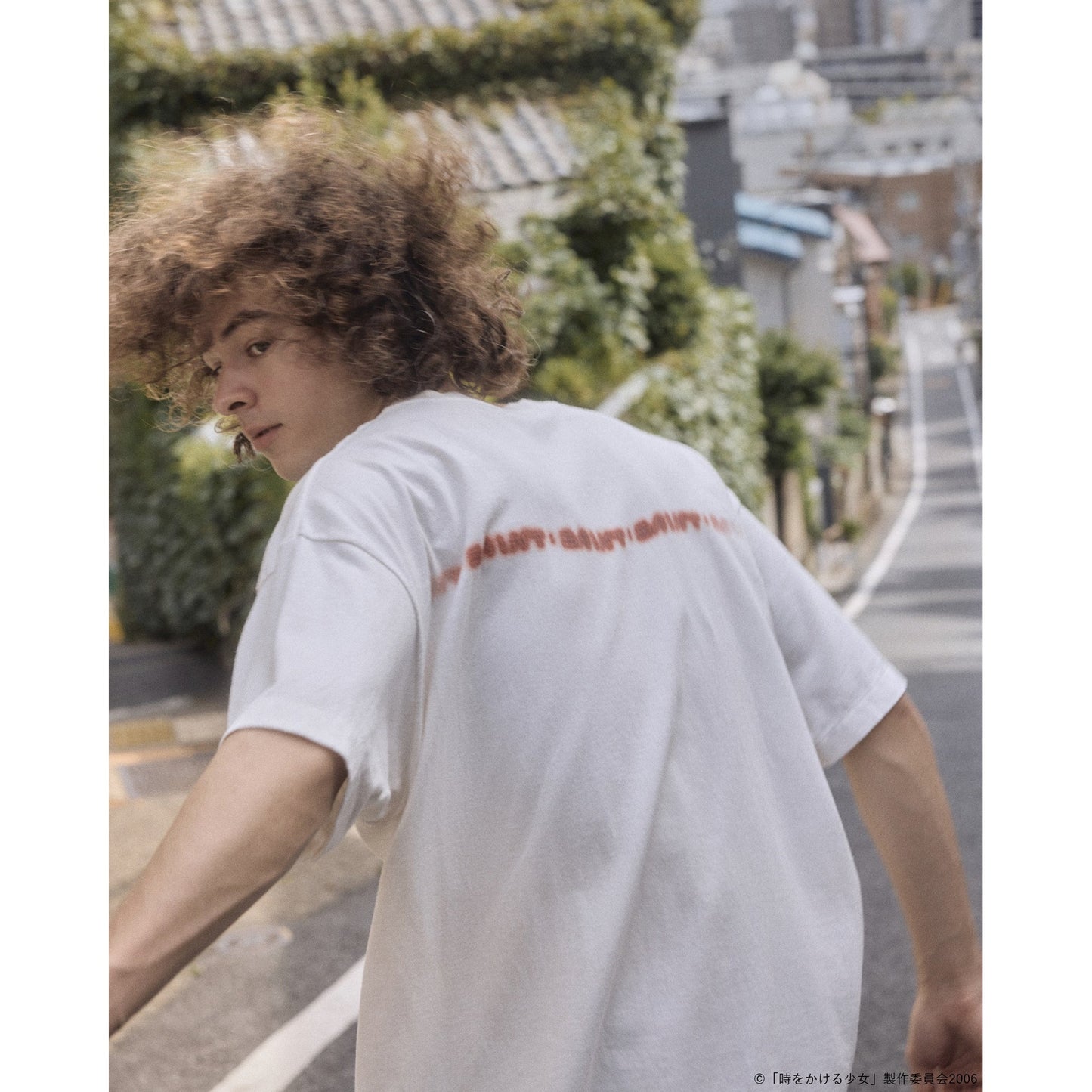 SAINT Mxxxxxx x 時をかける少女 x GEEKS RULE 時をかける少女_SS T-SHIRT/SAINT / WHITE