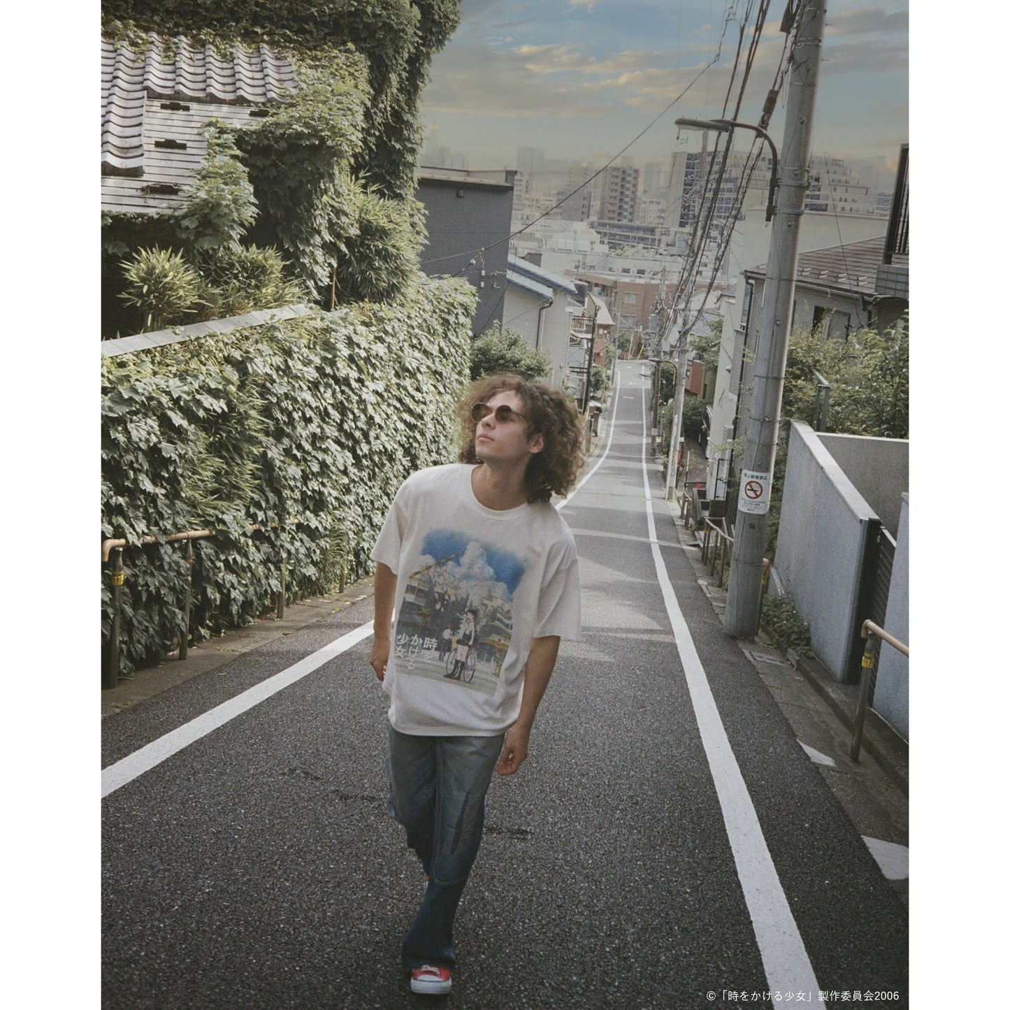 SAINT Mxxxxxx x 時をかける少女 x GEEKS RULE 時をかける少女_SS T-SHIRT/SAINT / WHITE