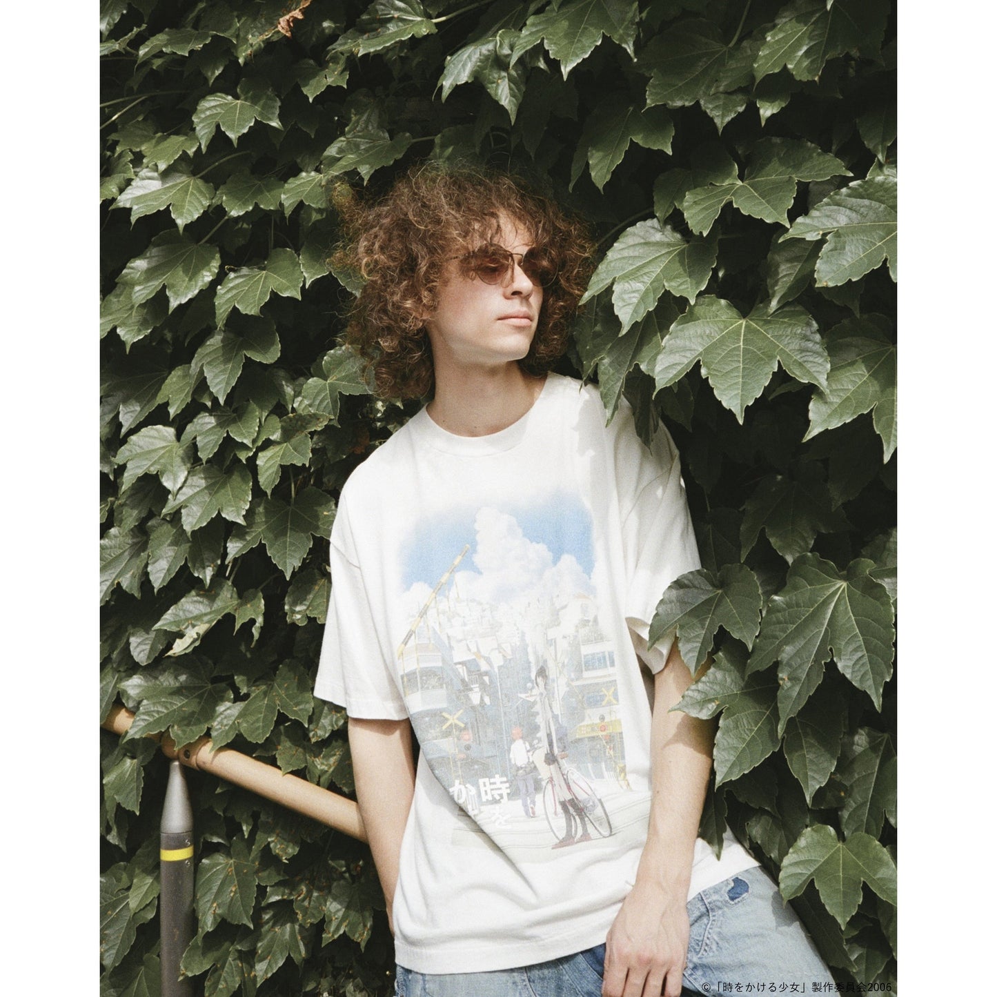 SAINT Mxxxxxx x 時をかける少女 x GEEKS RULE 時をかける少女_SS T-SHIRT/SAINT / WHITE