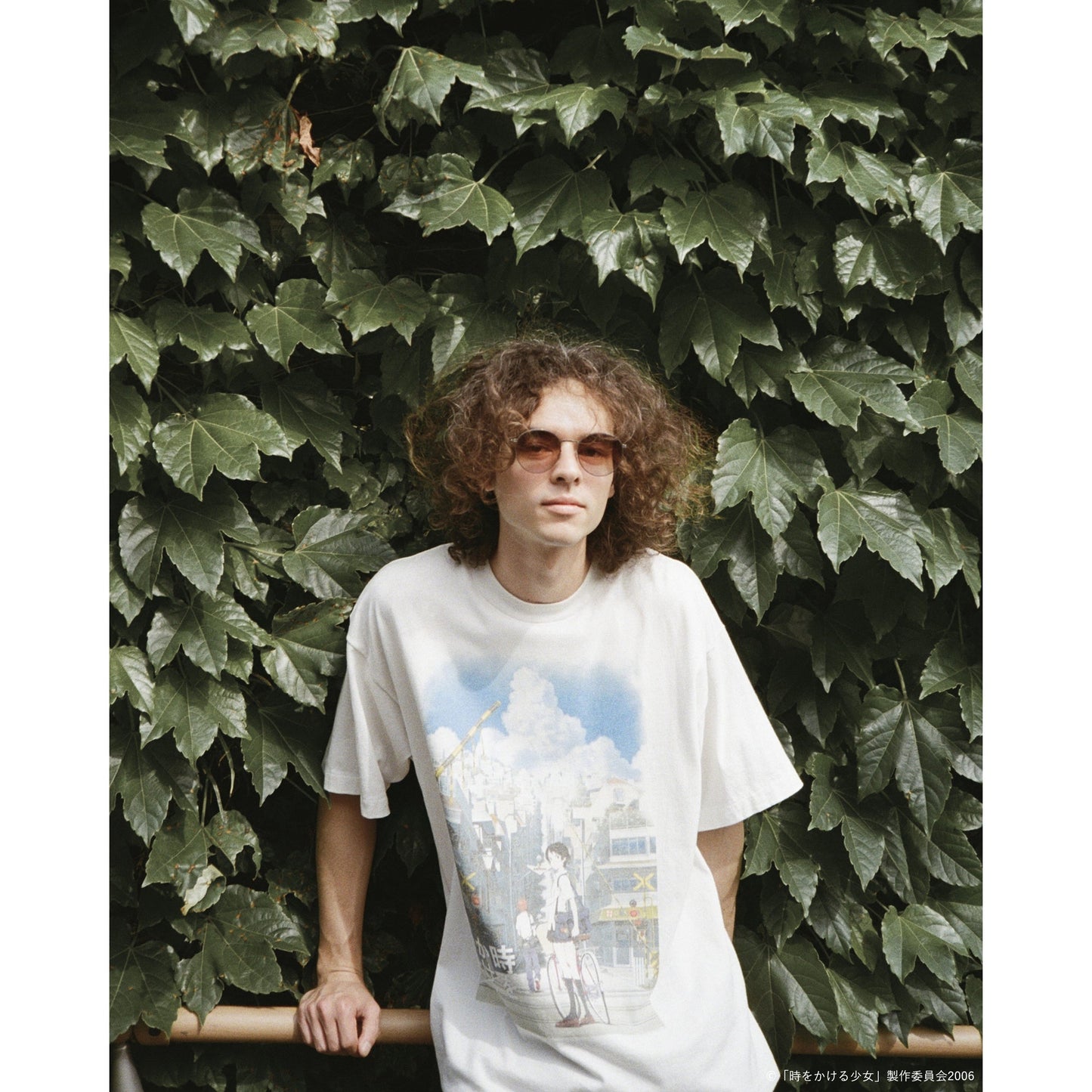 SAINT Mxxxxxx x 時をかける少女 x GEEKS RULE 時をかける少女_SS T-SHIRT/SAINT / WHITE
