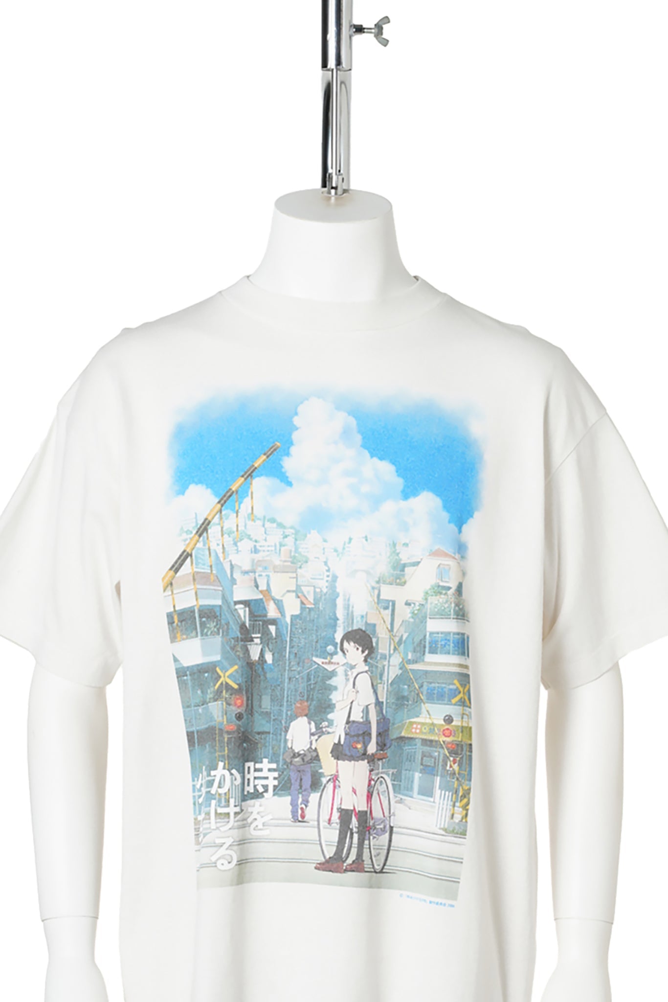 SAINT Mxxxxxx x 時をかける少女 x GEEKS RULE 時をかける少女_SS T-SHIRT/SAINT / WHITE
