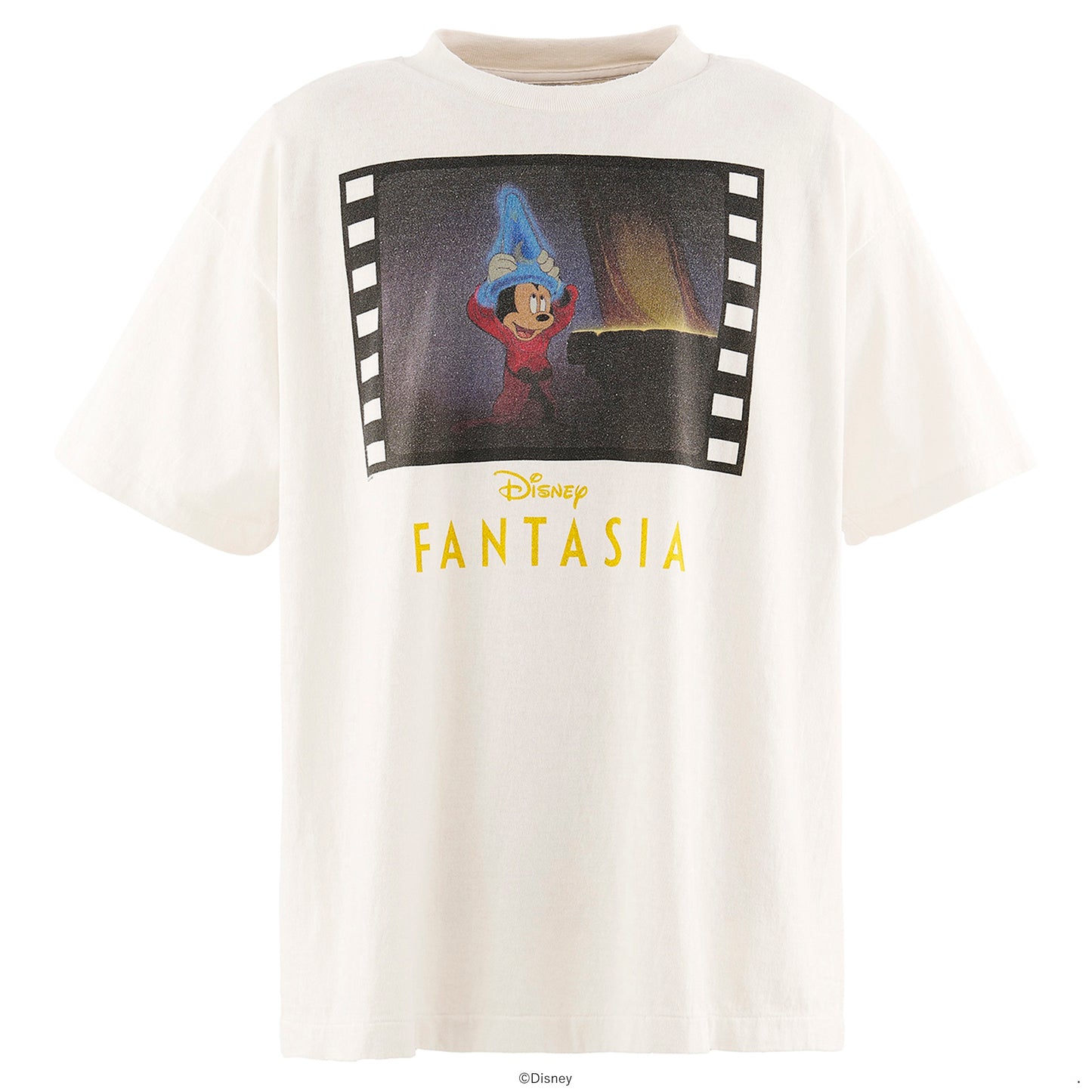 SAINT Mxxxxxx x ファンタジア DSNY_SS T-SHIRT/FANTASIA / WHITE