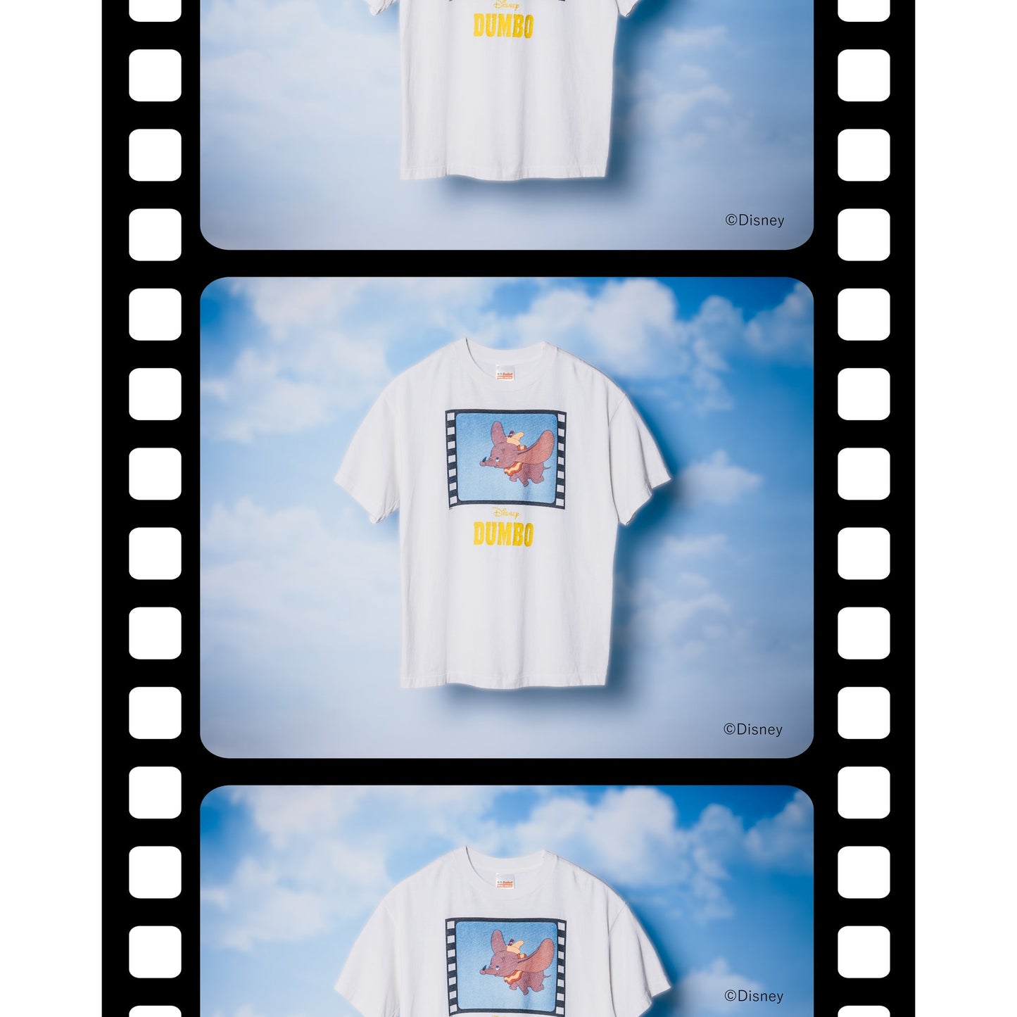 SAINT Mxxxxxx x ダンボ DSNY_SS T-SHIRT/DUMBO / WHITE