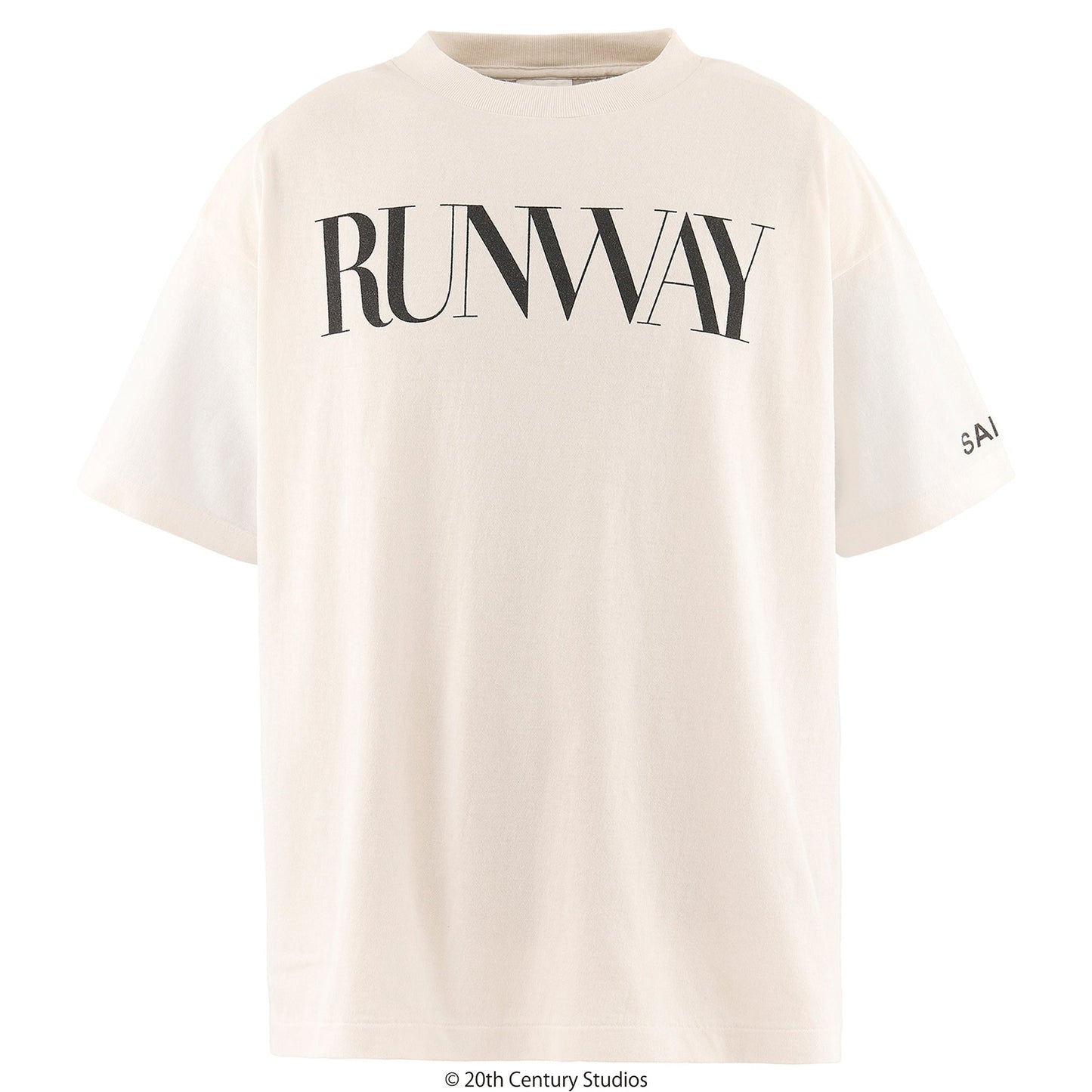 SAINT Mxxxxxx _ プラダを着た悪魔 TDWP_SS TEE/RUNWAY / WHITE
