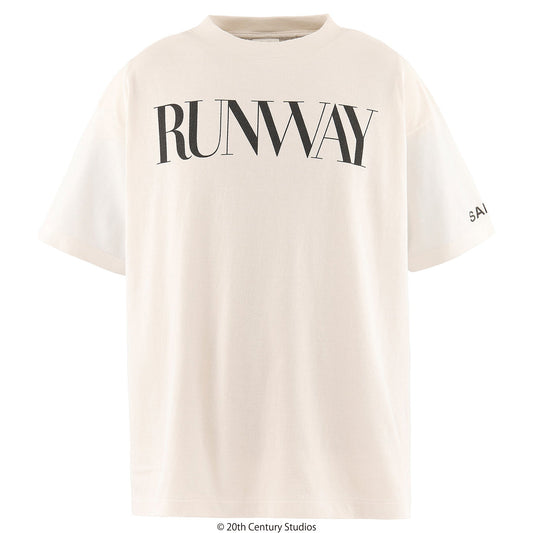 SAINT Mxxxxxx _ プラダを着た悪魔 TDWP_SS TEE/RUNWAY / WHITE