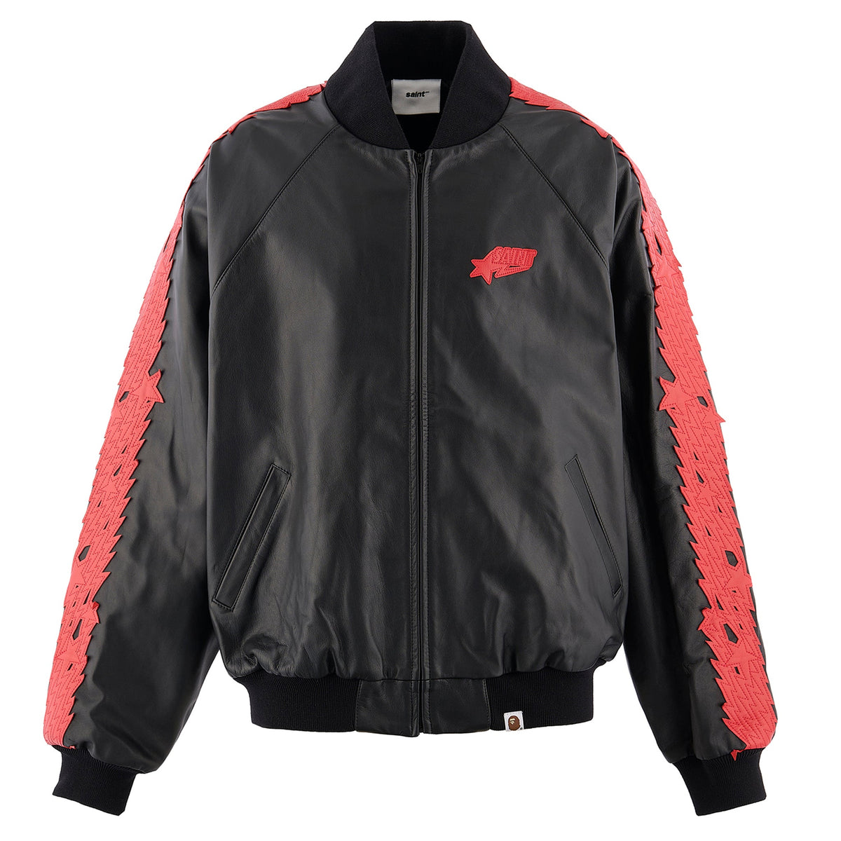 SAINT Mxxxxxx x BAPE® BAPE_TRACK JACKET / BLACK