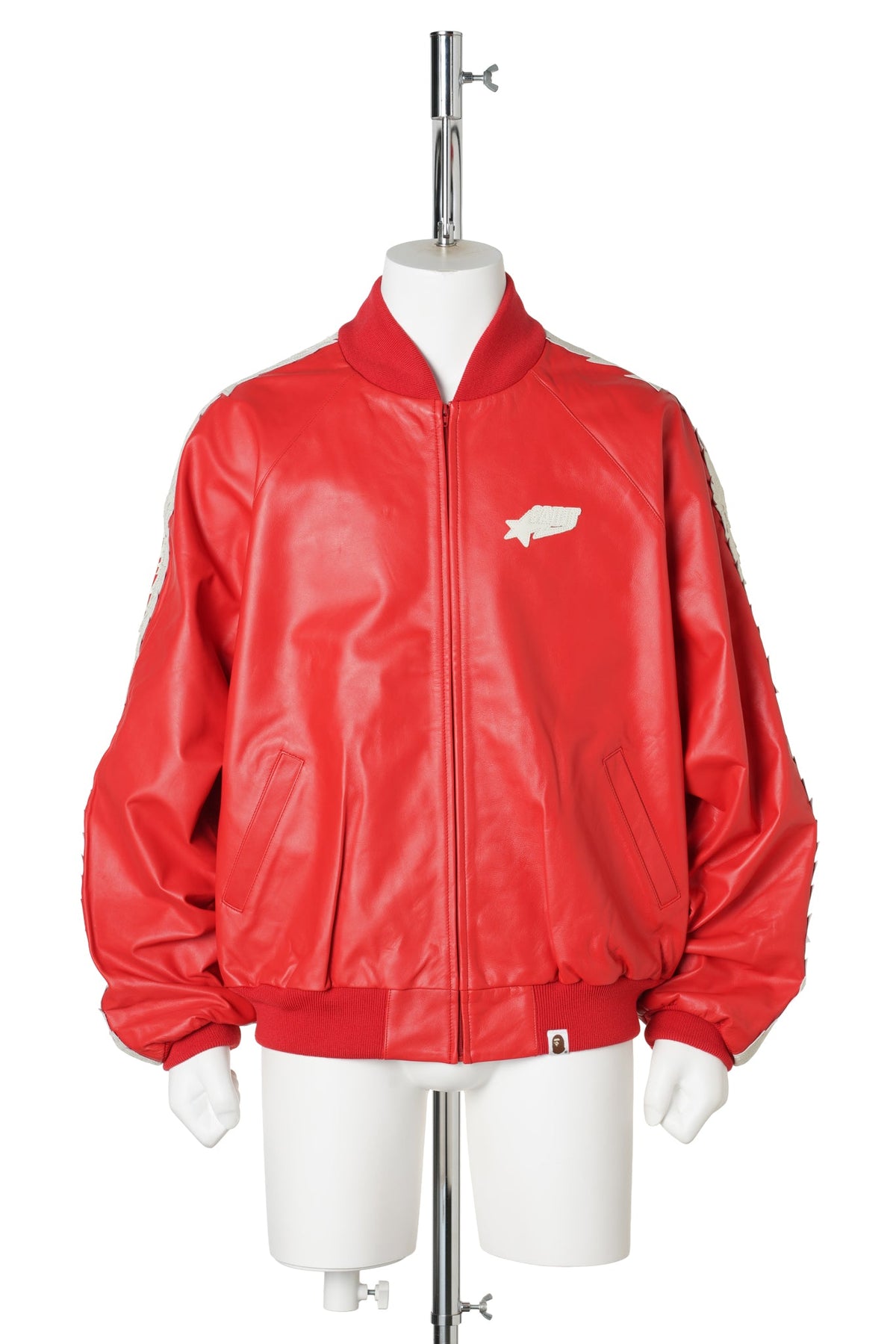 SAINT Mxxxxxx x BAPE® BAPE_TRACK JACKET / RED