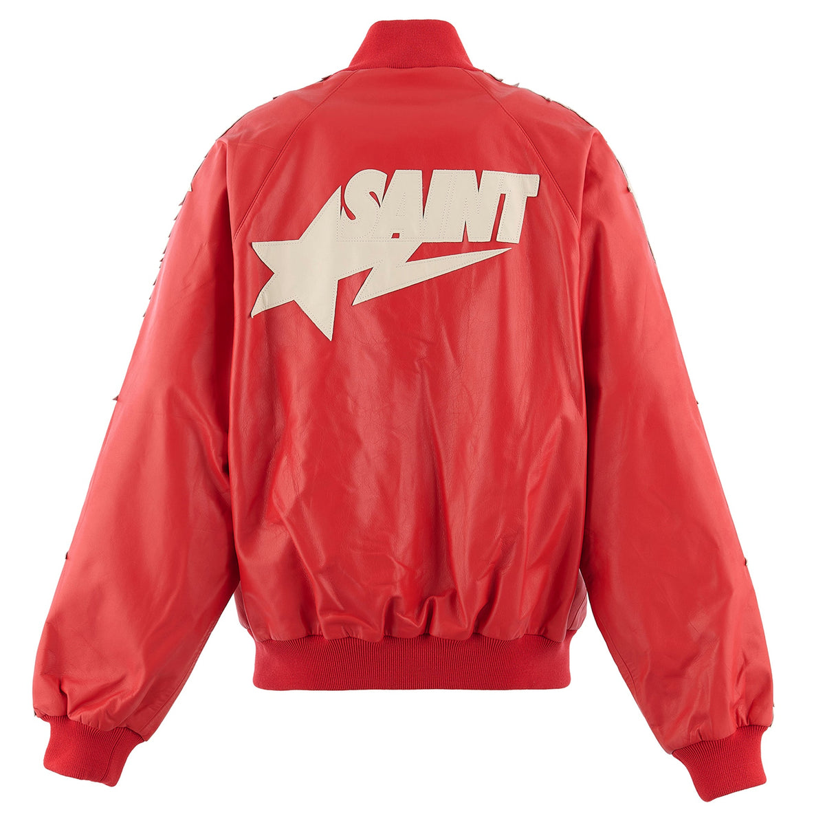SAINT Mxxxxxx x BAPE® BAPE_TRACK JACKET / RED