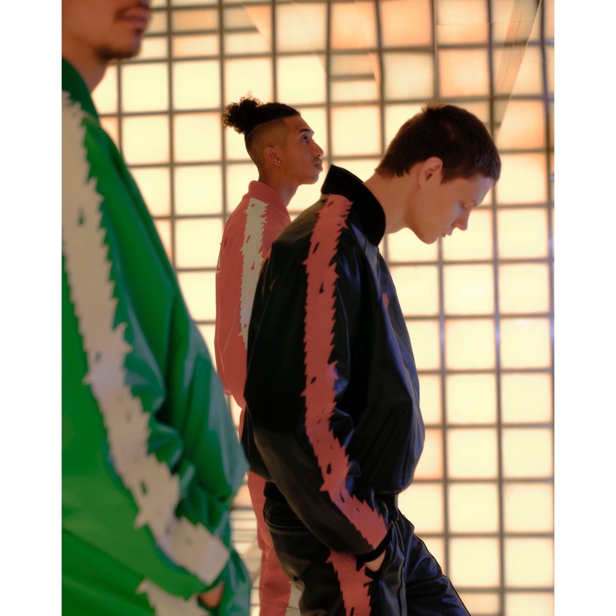 SAINT Mxxxxxx x BAPE® BAPE_TRACK JACKET / GREEN
