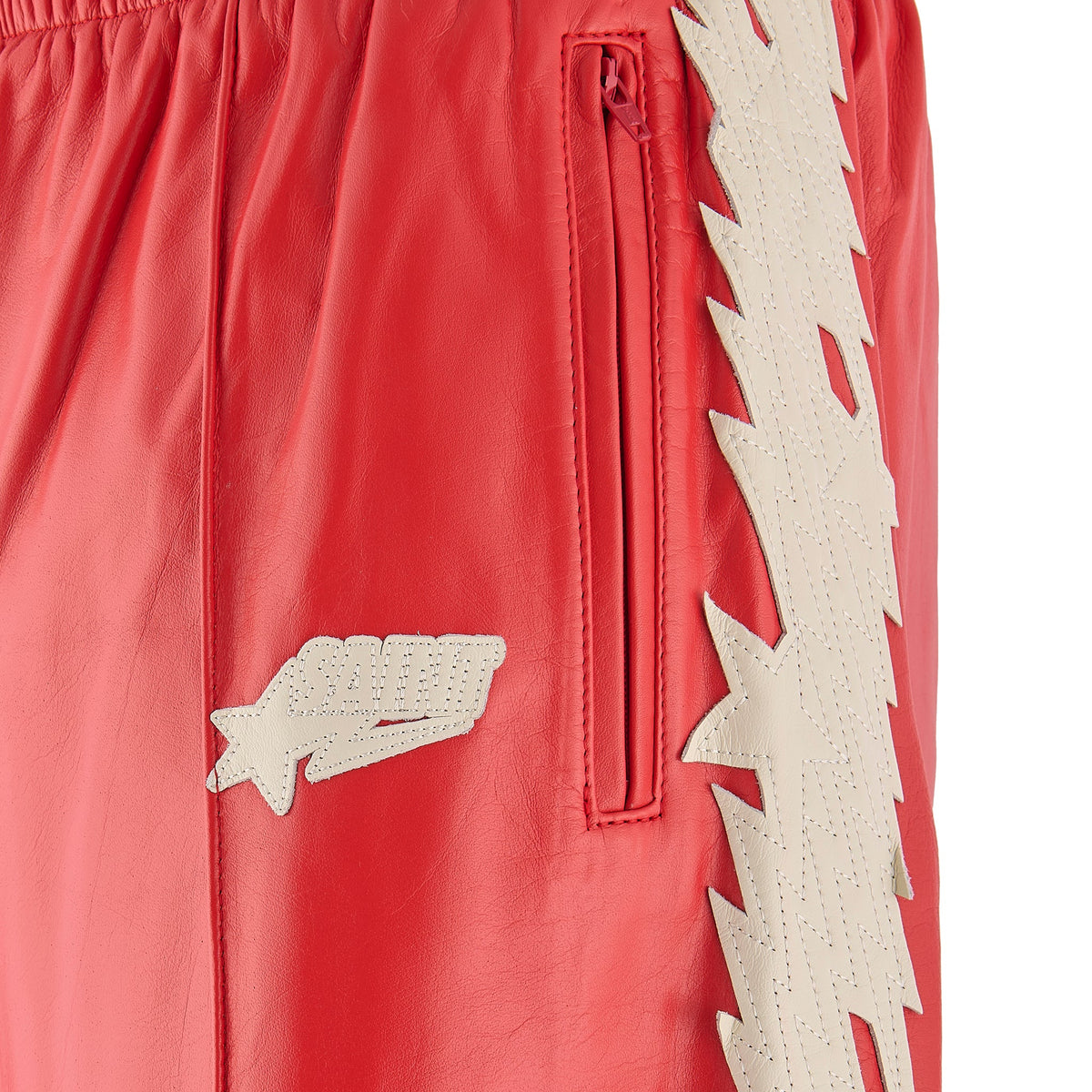 SAINT Mxxxxxx x BAPE® BAPE_TRACK PANTS / RED