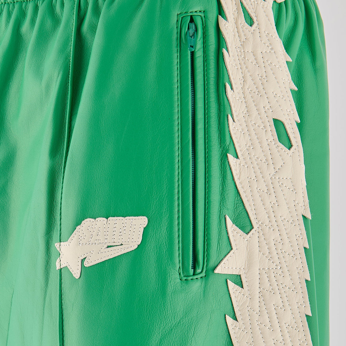 SAINT Mxxxxxx x BAPE® BAPE_TRACK PANTS / GREEN