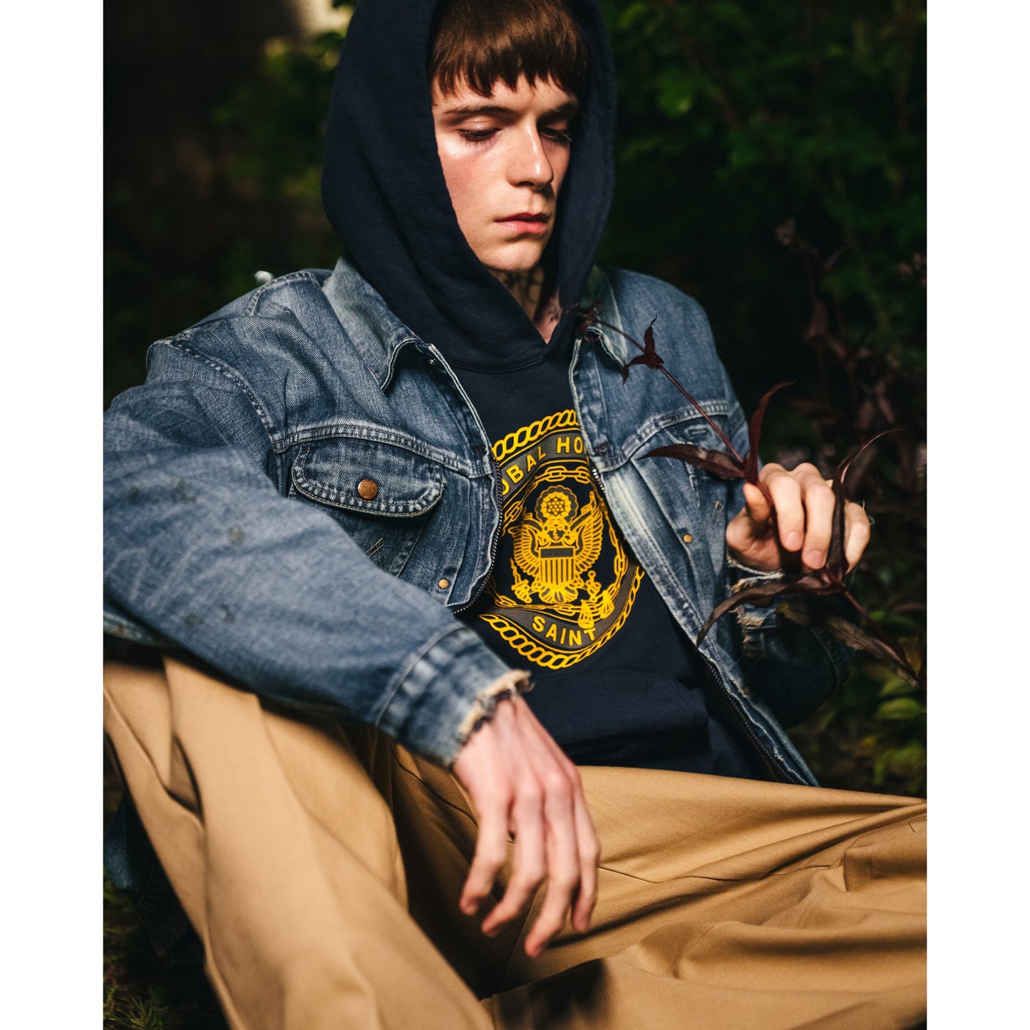 DENIM JACKET/M / BLUE