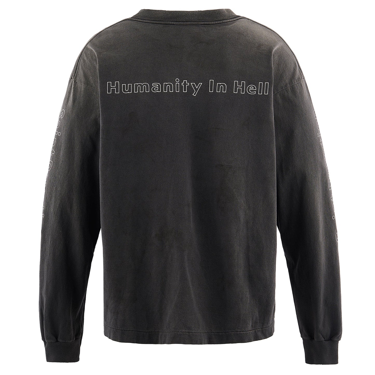 LS T-SHIRT/SAINT DEVOTION / BLACK