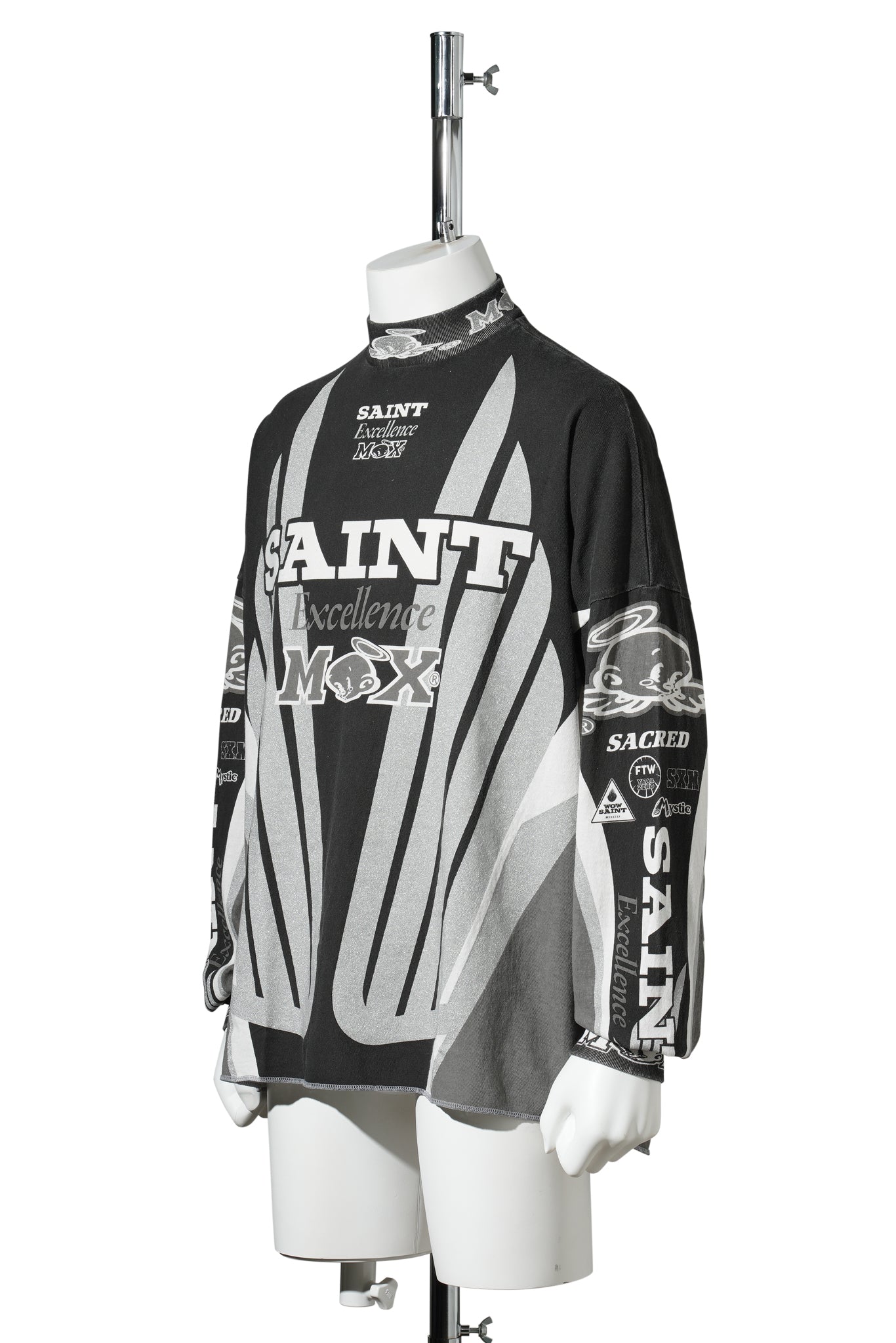 LS T-SHIRT/SAINT MX / BLACK