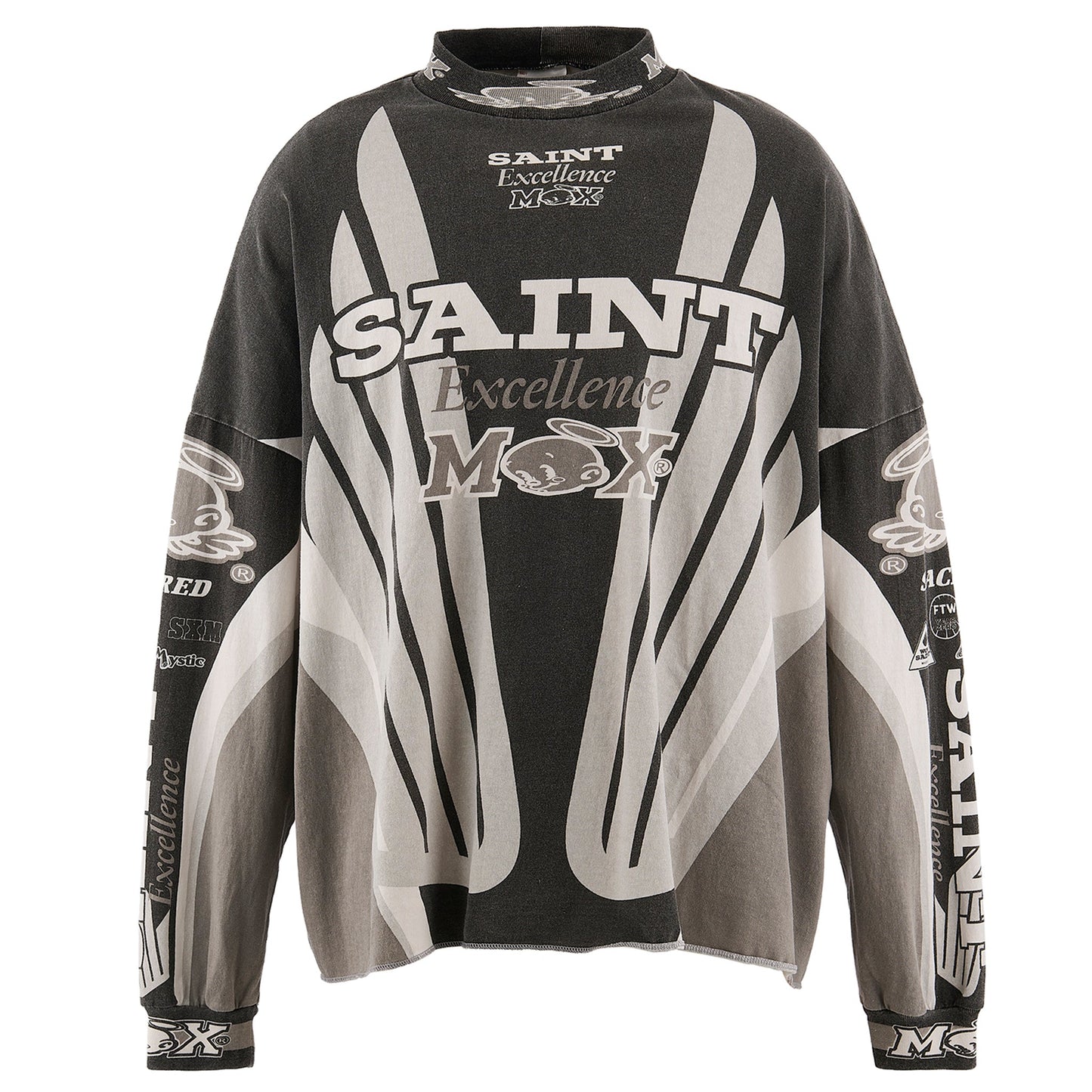 LS T-SHIRT/SAINT MX / BLACK