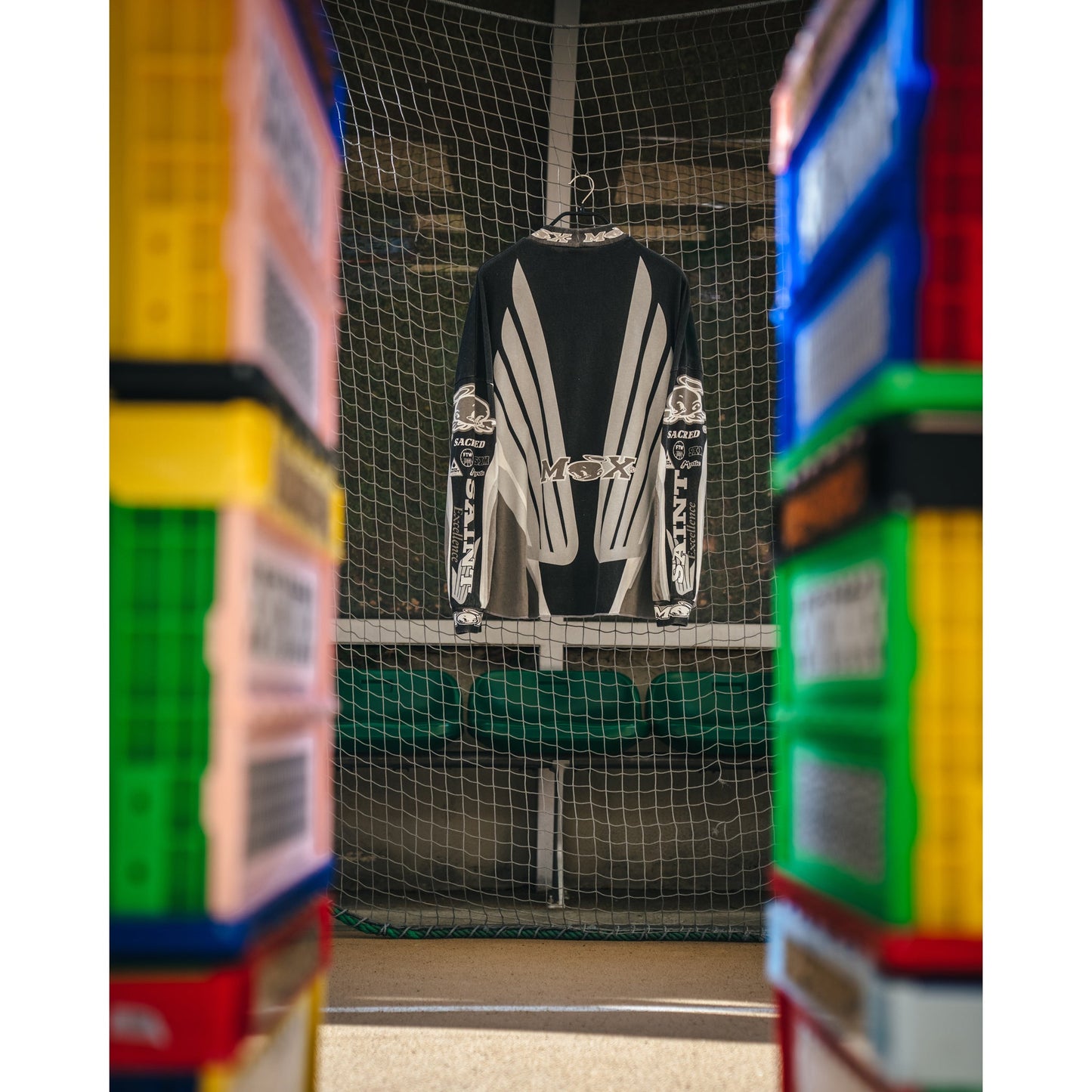 LS T-SHIRT/SAINT MX / BLACK