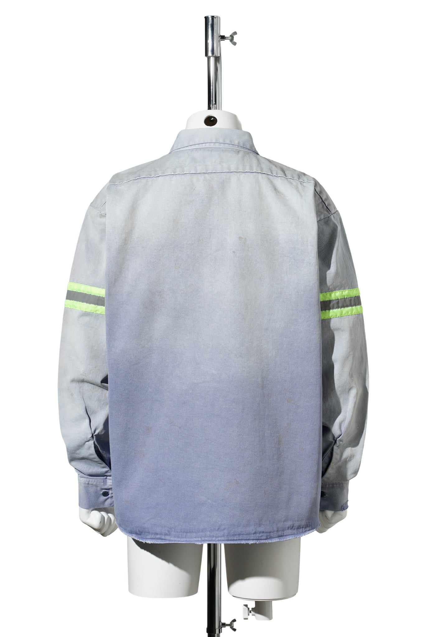 COTTON SHIRT/LINE / NAVY
