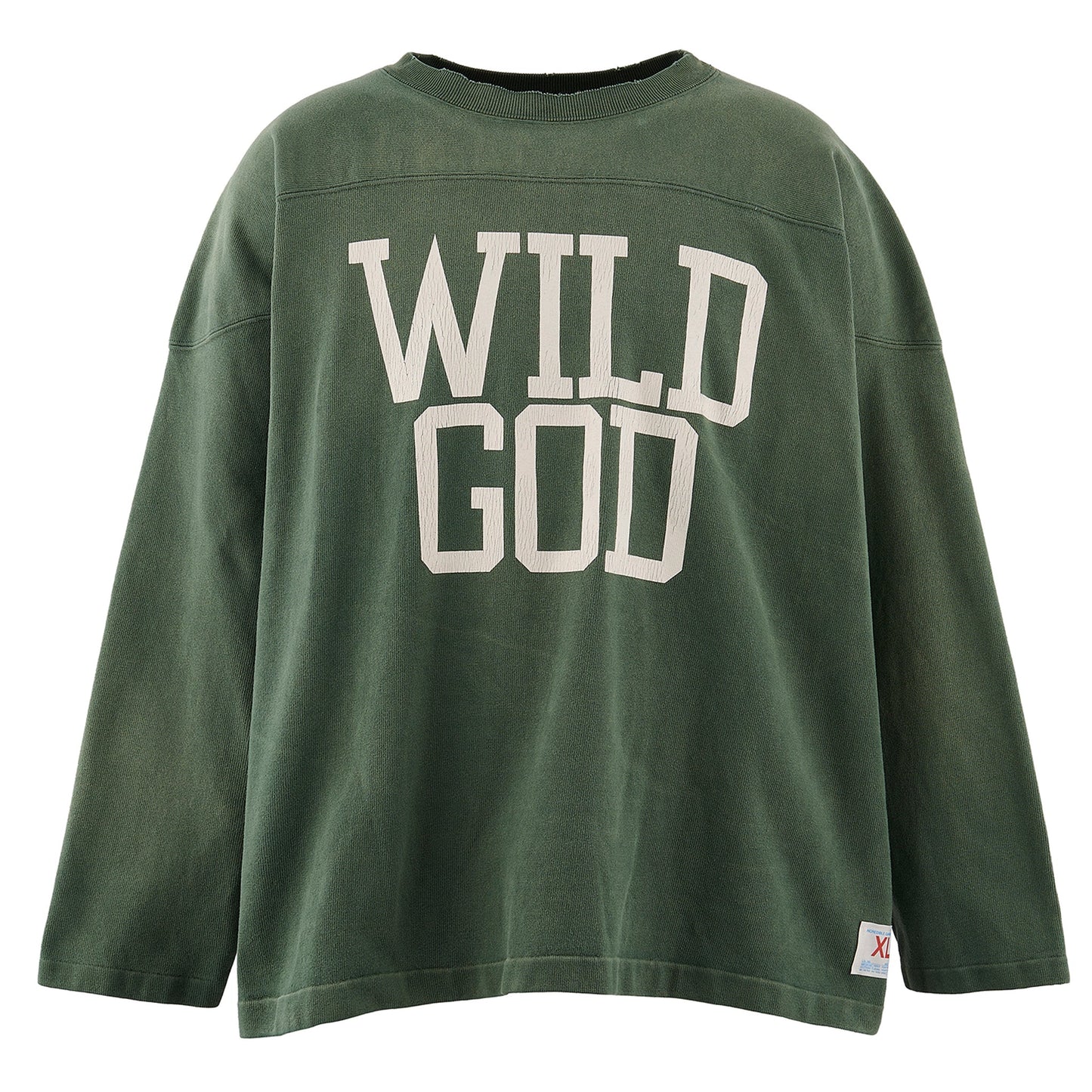 FOOTBALL SWEAT/WILD GOD / GREEN