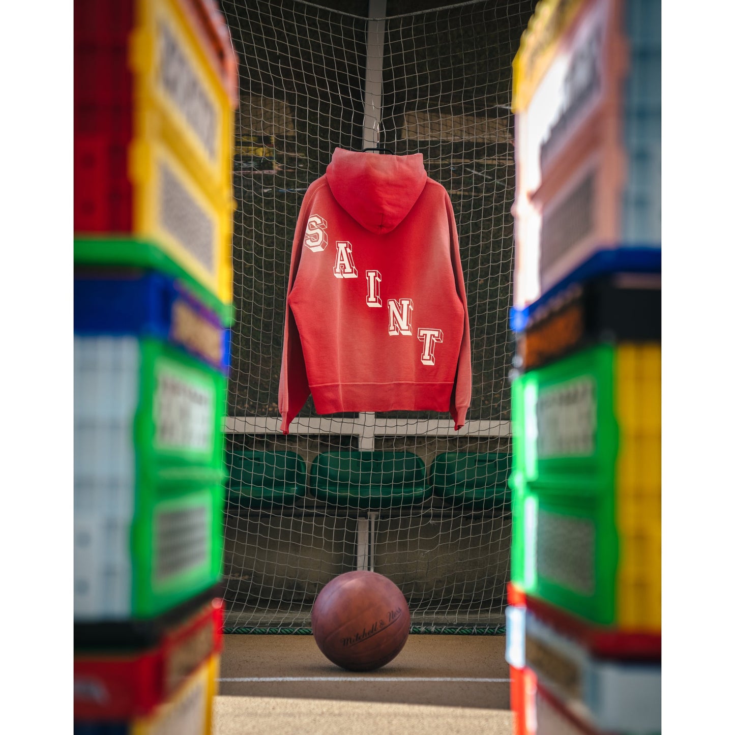 HOODIE/BABY MICHAEL / RED