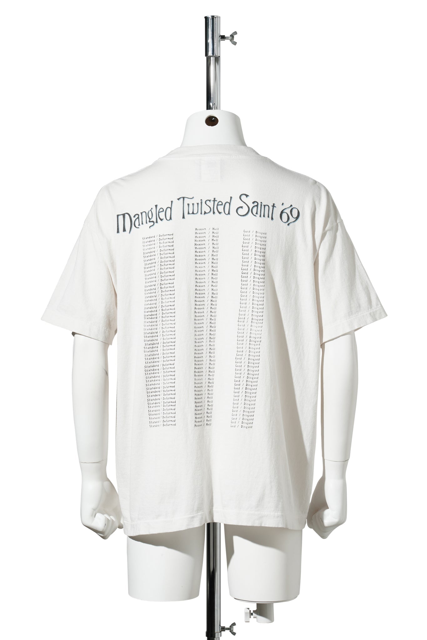 SAINT Mxxxxxx x Sean Wotherspoon SW_SS T-SHIRT/TWISTED SAINT / WHITE