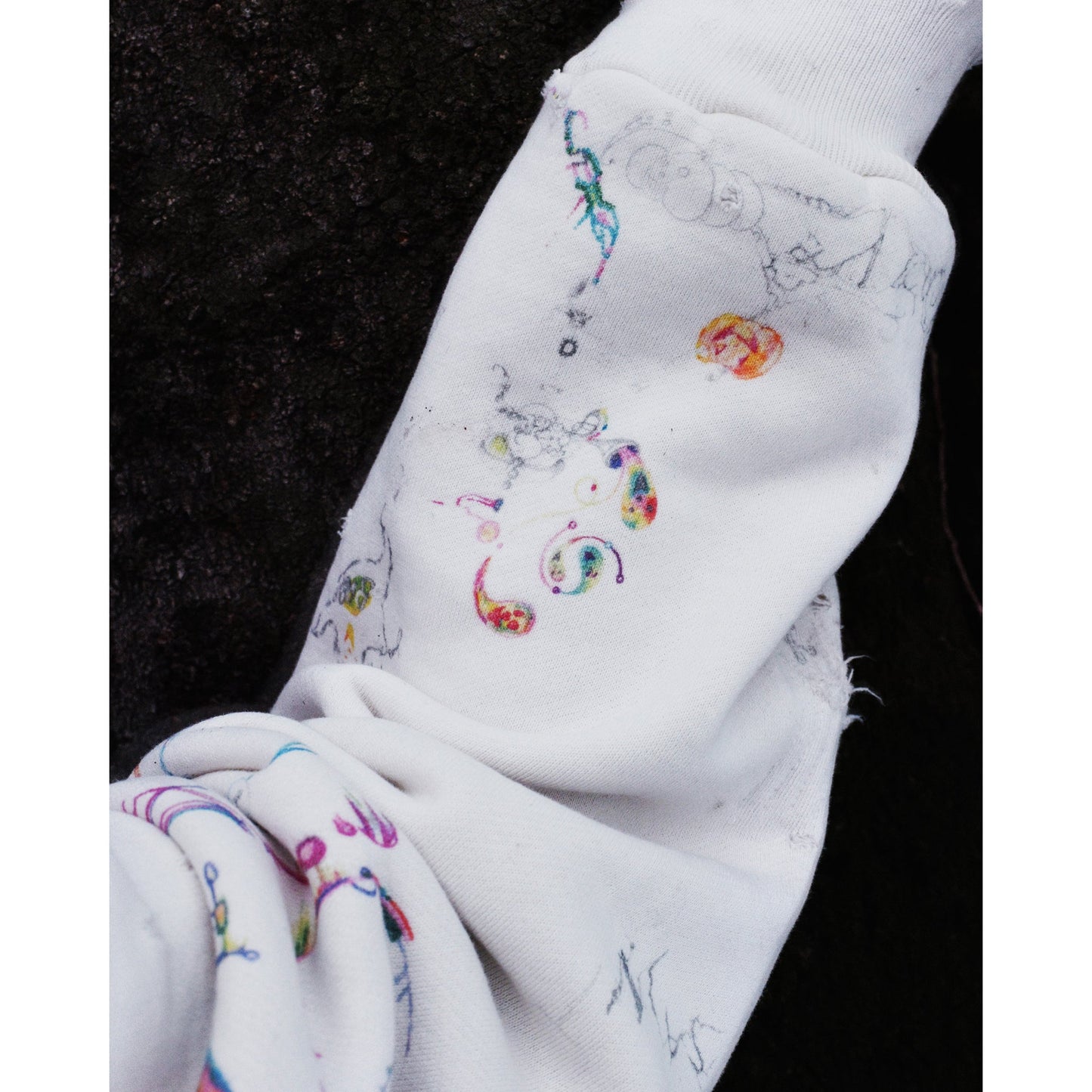 SAINT Mxxxxxx x Coco Star Sim COCO_DOUBLE FACE HOODIE / WHITE