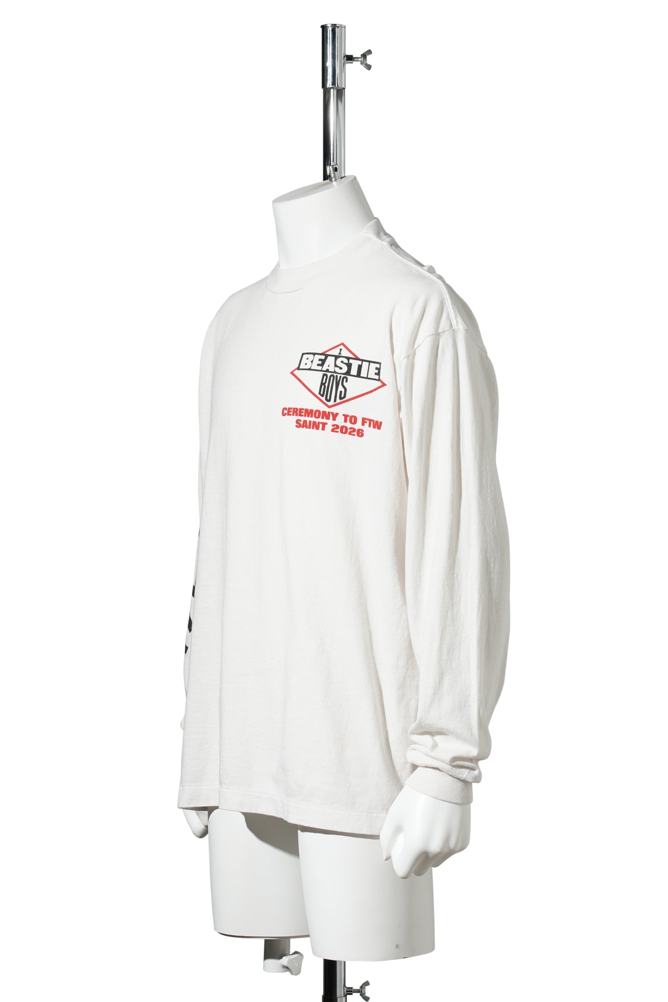 SAINT Mxxxxxx x Beastie Boys BTB_LS T-SHIRT/BEASTIEBOYS / WHITE