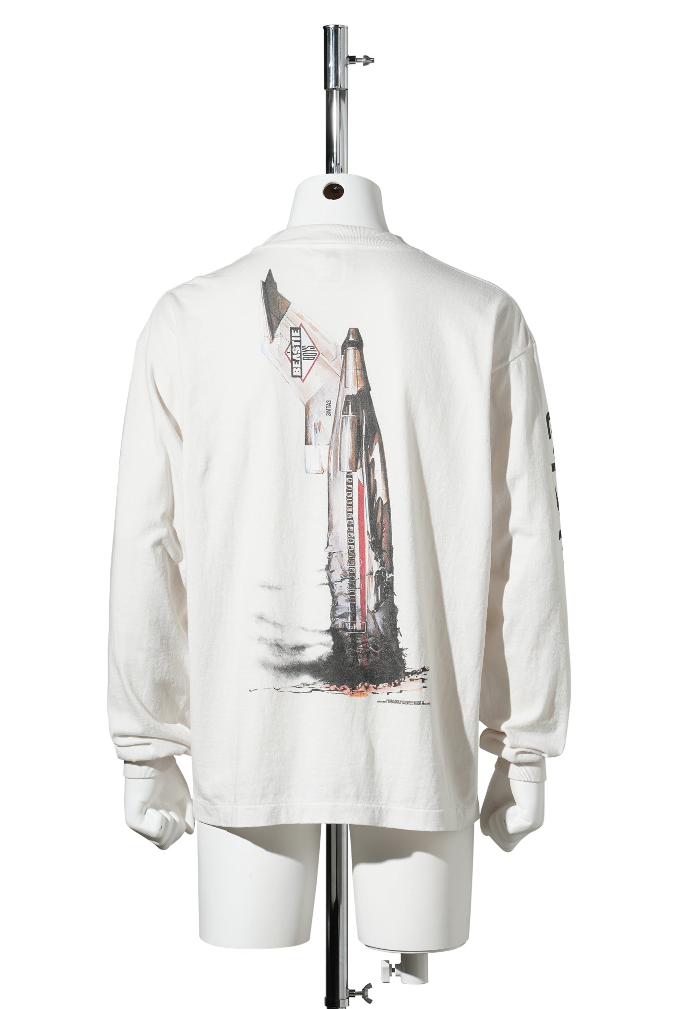 SAINT Mxxxxxx x Beastie Boys BTB_LS T-SHIRT/BEASTIEBOYS / WHITE