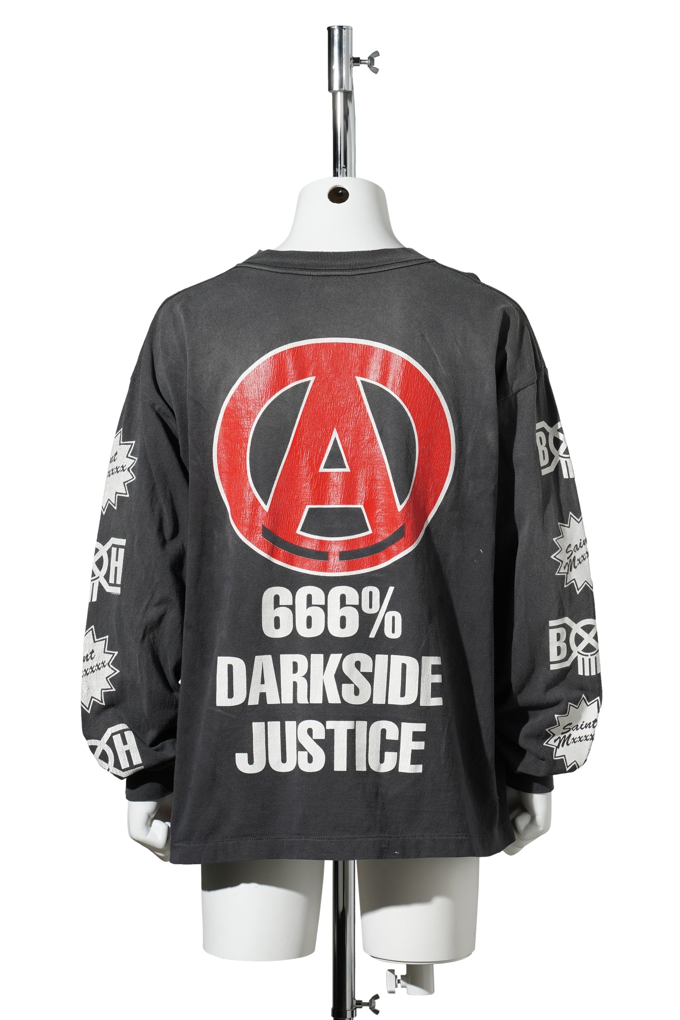 SAINT Mxxxxxx x BOUNTY HUNTER BH_LS T-SHIRT/SAINTY HUNTER / BLACK