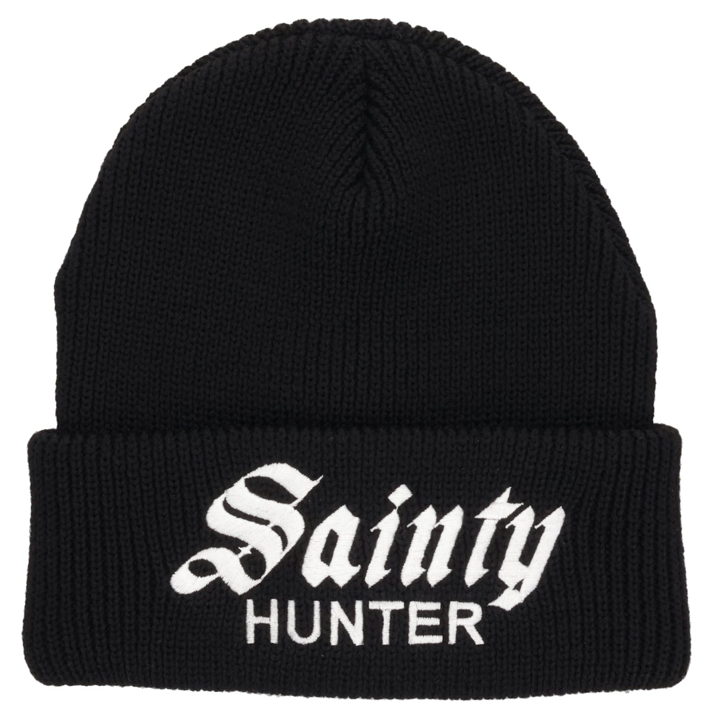 SAINT Mxxxxxx x BOUNTY HUNTER BH_KNIT CAP/SAINTY HUNTER / BLACK