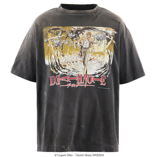 SAINT Mxxxxxx x DEATH NOTE DN_SS T-SHIRT/DETH NOTE / BLACK