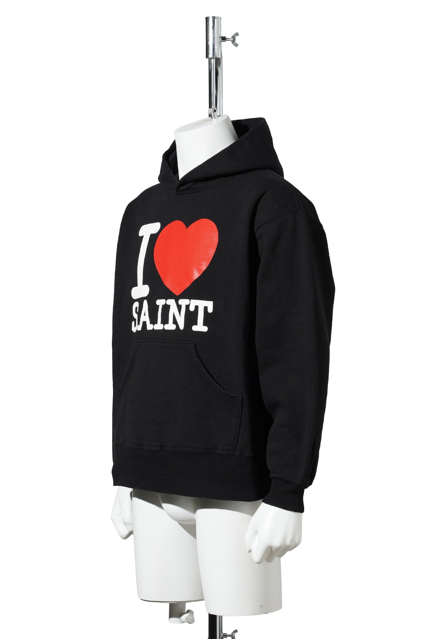 HOODIE/I LOVE SAINT / BLACK