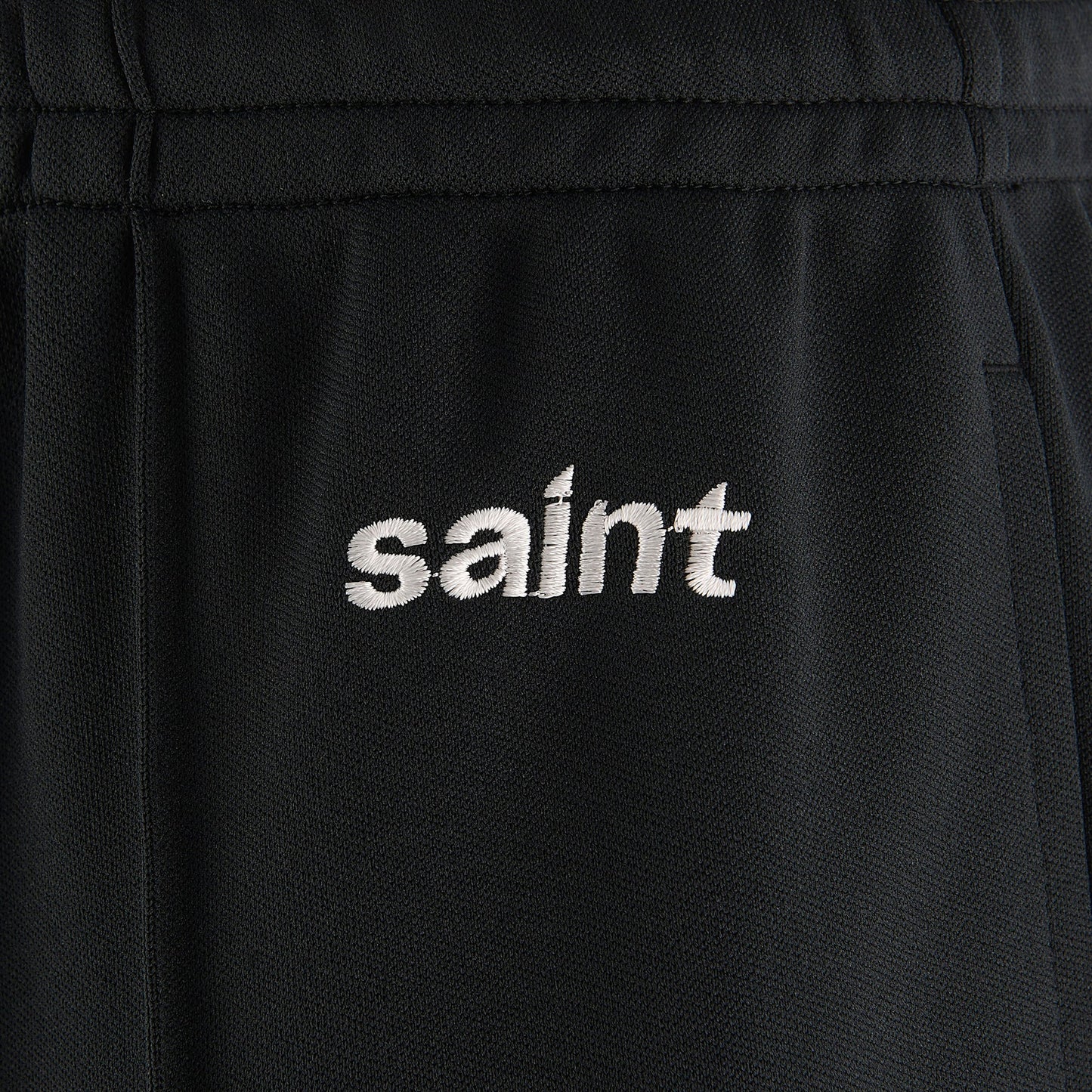 TRACK PANTS/SAINT / BLACK