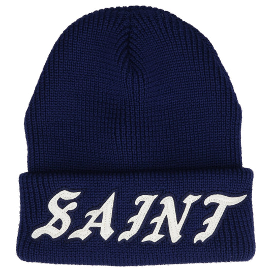 KNIT CAP/SAINT / NAVY