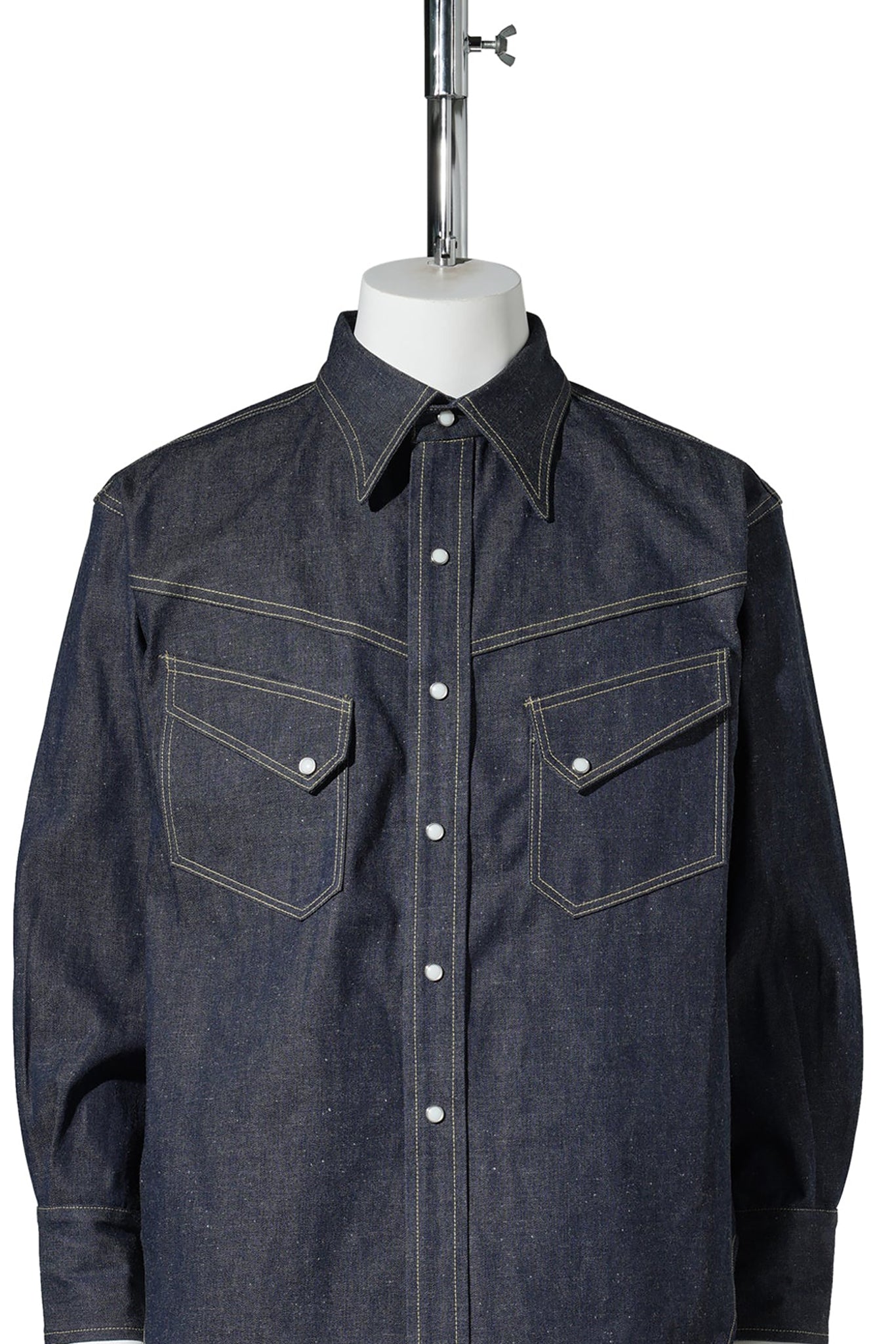SAINT Mxxxxxx x BerBerJin BBJ_DENIM SHIRT/REGID / BLUE