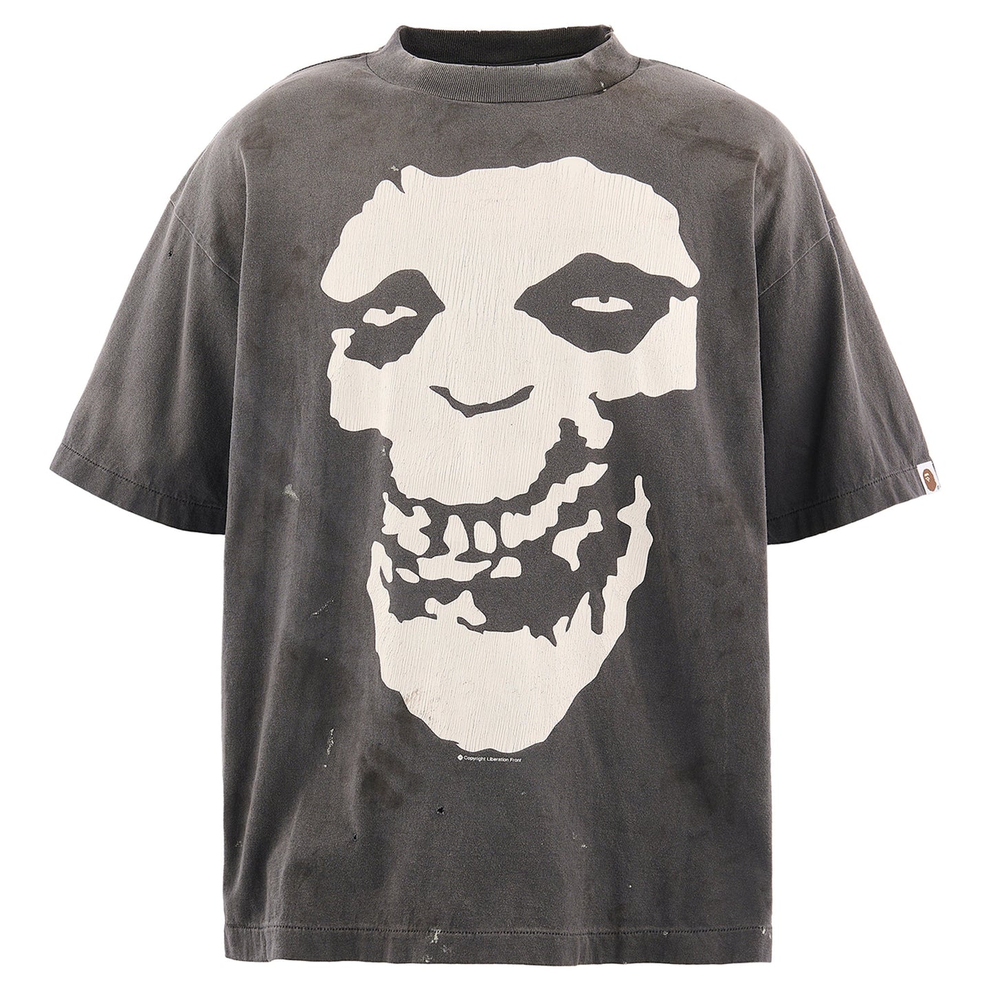 SAINT Mxxxxxx x A BATHING APE® BAPE_SS T-SHIRT/ALWAYS LOVE / BLACK