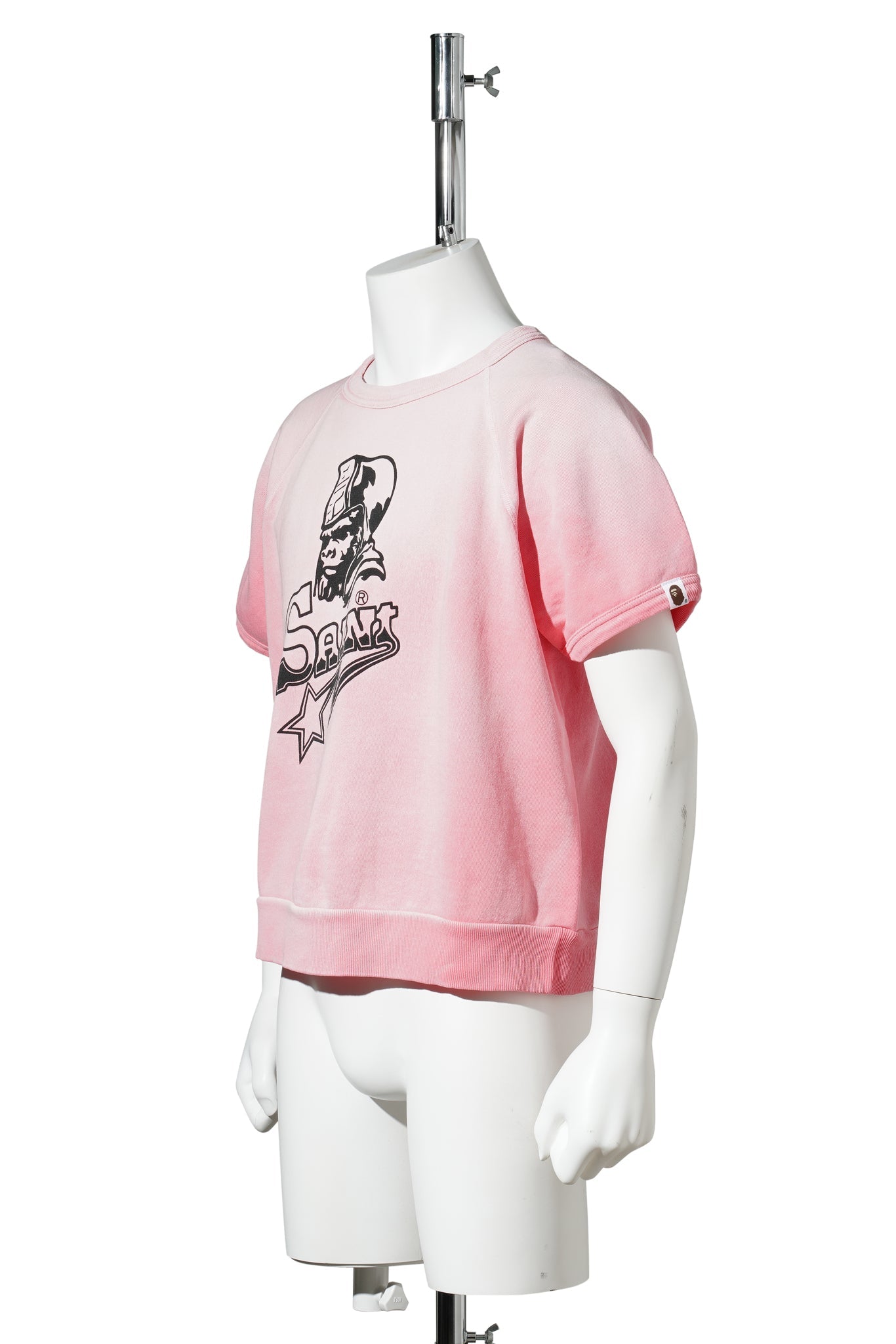 SAINT Mxxxxxx x A BATHING APE® BAPE_SS CRW N SWT/SNT STAR / PINK