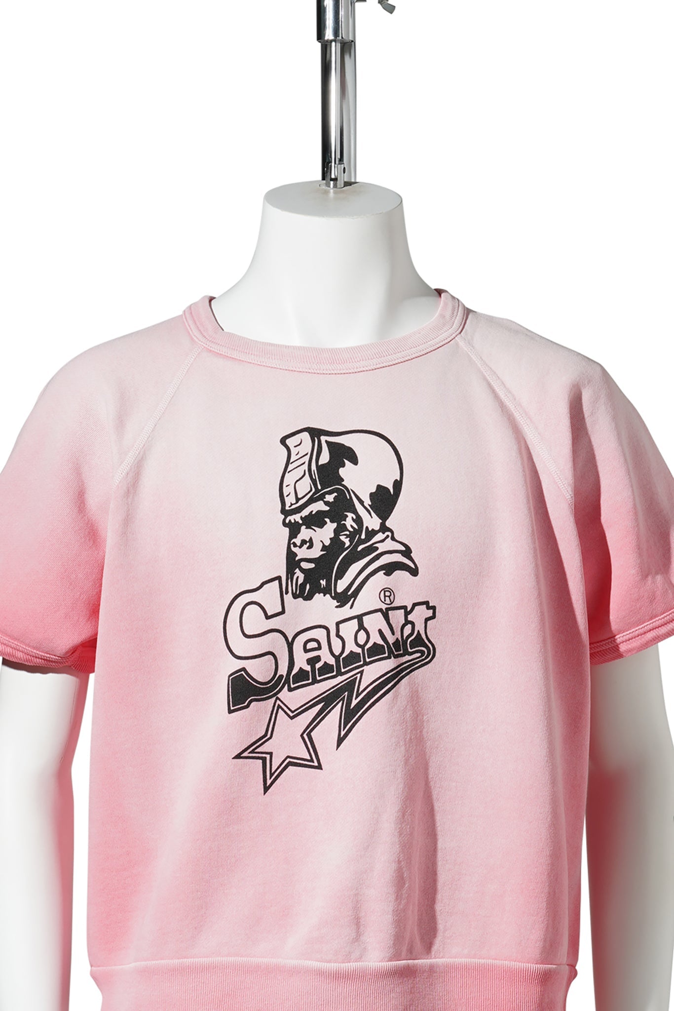 SAINT Mxxxxxx x A BATHING APE® BAPE_SS CRW N SWT/SNT STAR / PINK