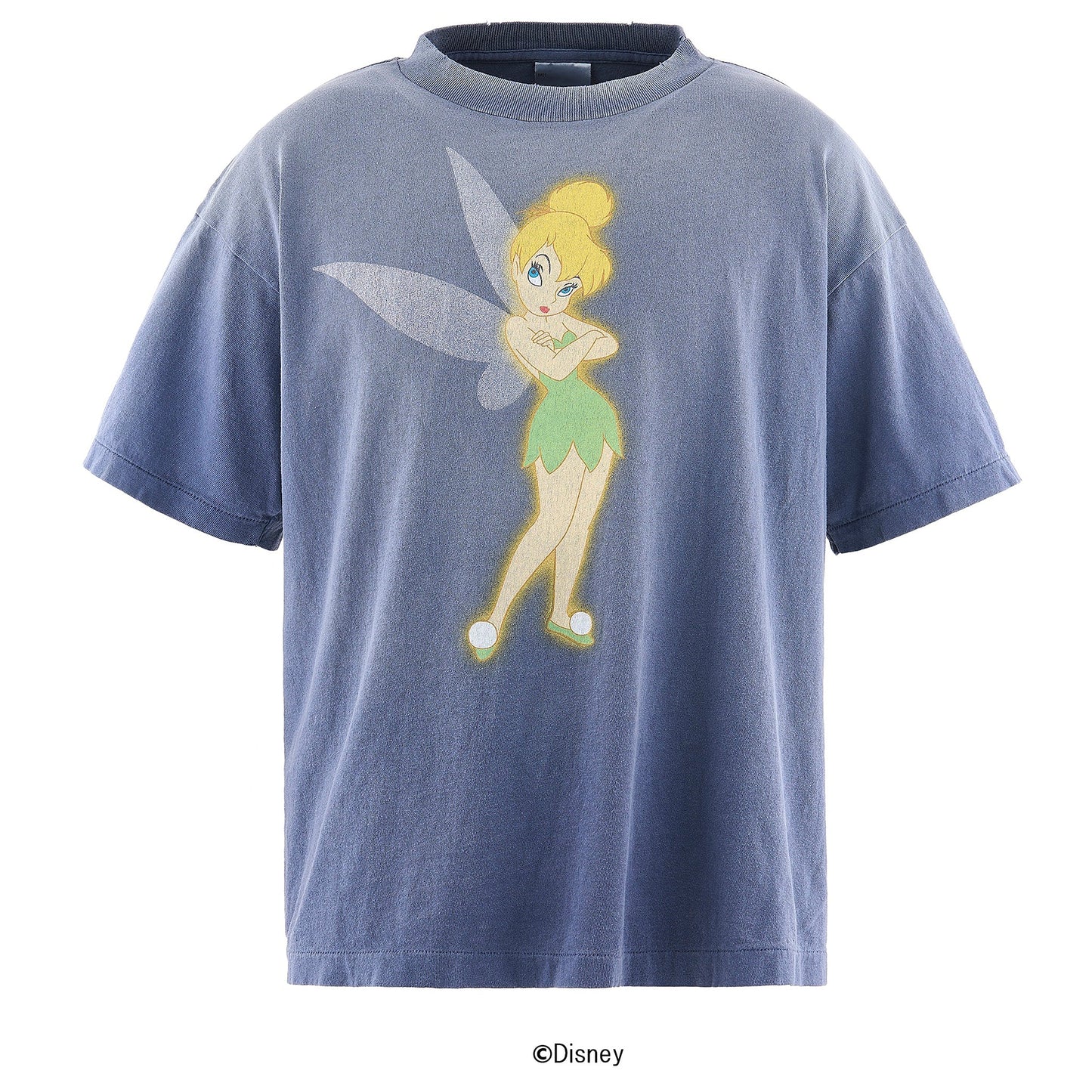 SAINT Mxxxxxx x Disney DSN_SS T-SHIRT/TINKER BELL / NAVY