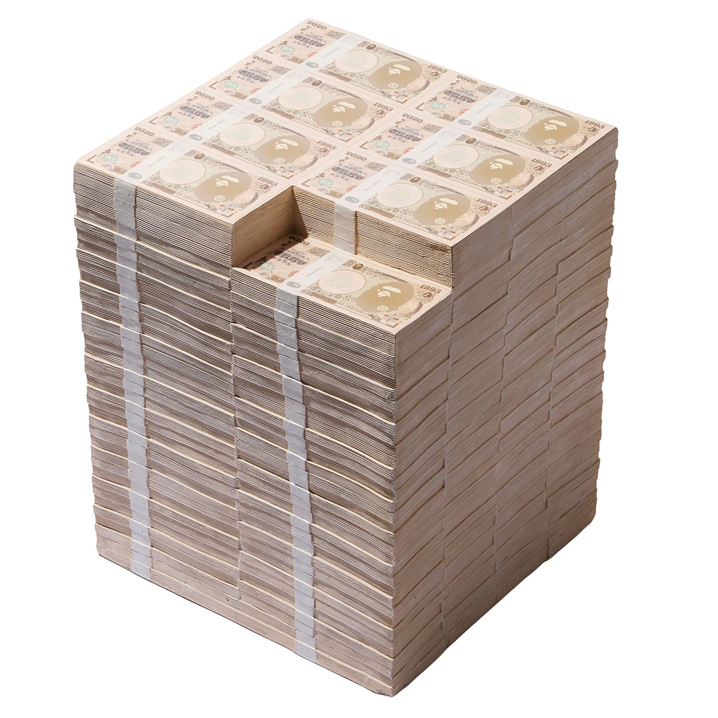 SAINT Mxxxxxx x A BATHING APE® BAPE_STOOL/APE / WHITE