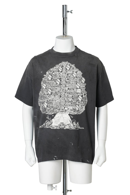 SS T-SHIRT/TREE / BLACK